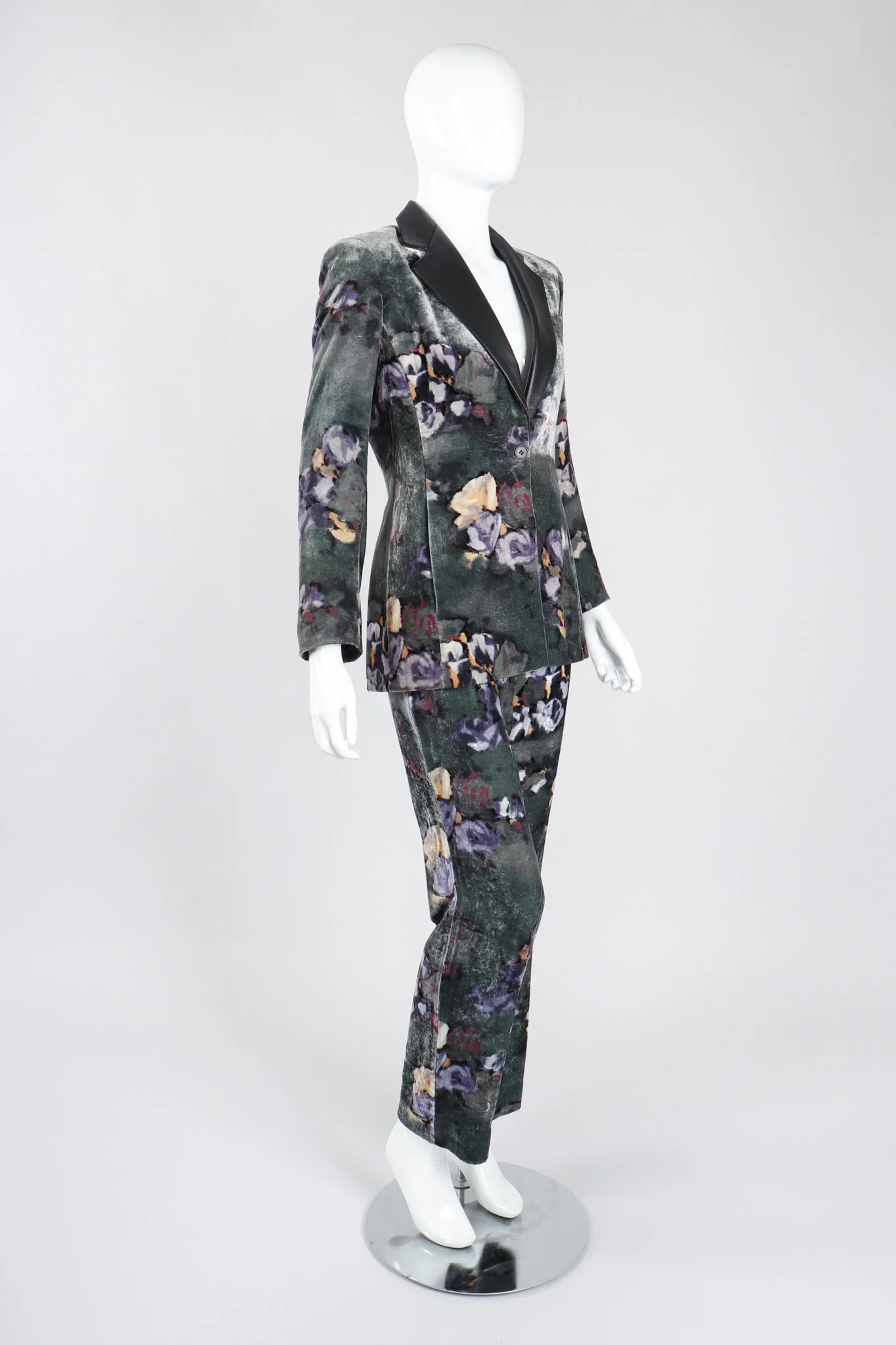Floral Velvet Tuxedo