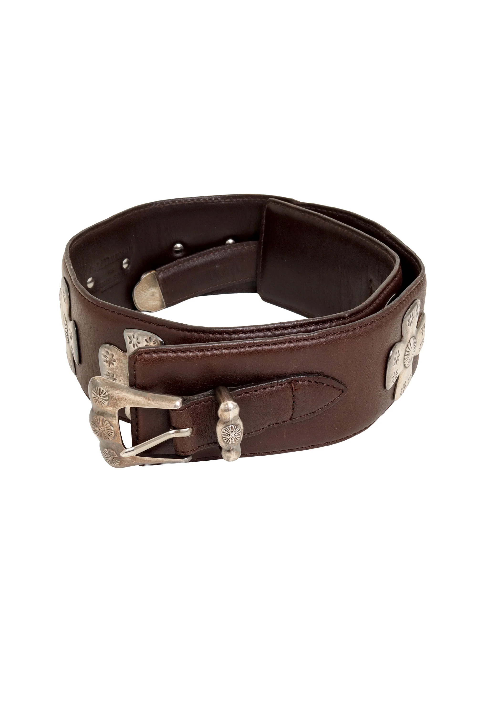 Flower Cross Concho Belt - Image 5
