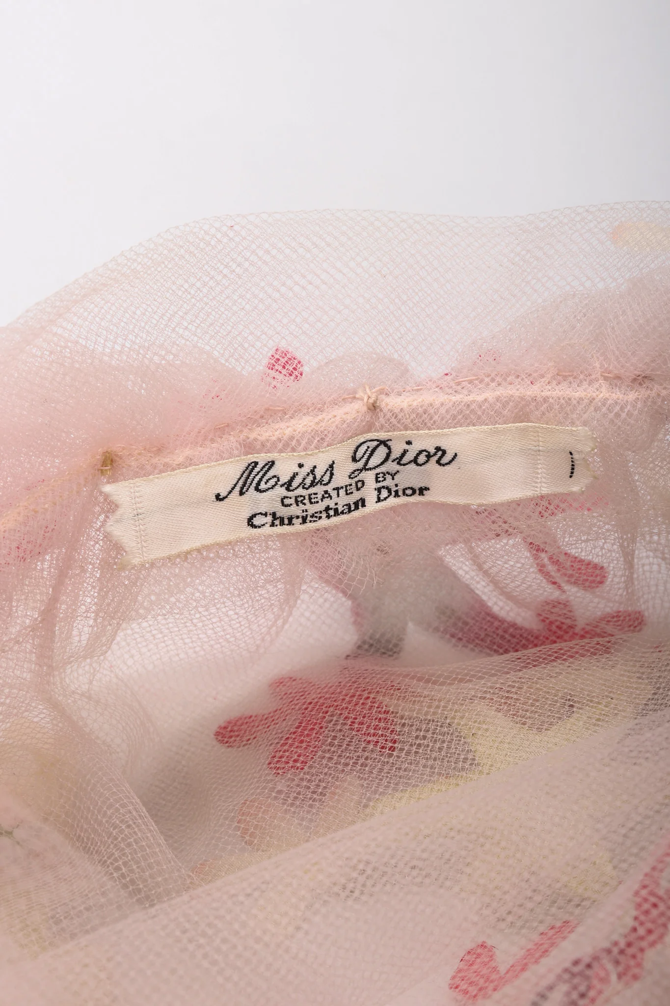Miss Dior Flower Tulle Turban - Image 9