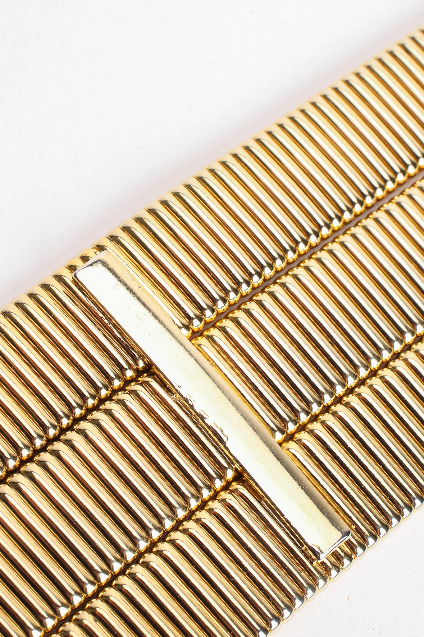 Fluted Cabochon Buckle Belt - Image 9