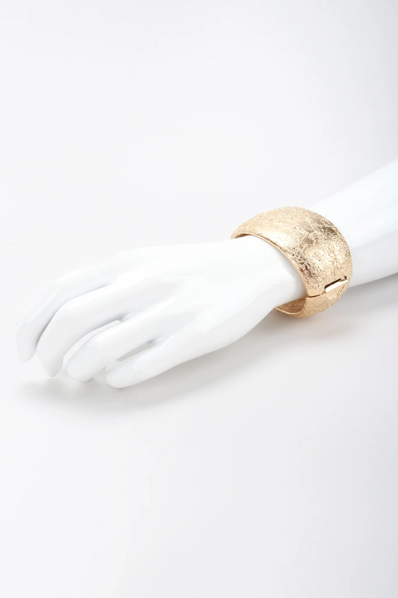 Foil Textured Cuff Bracelet - Image 2