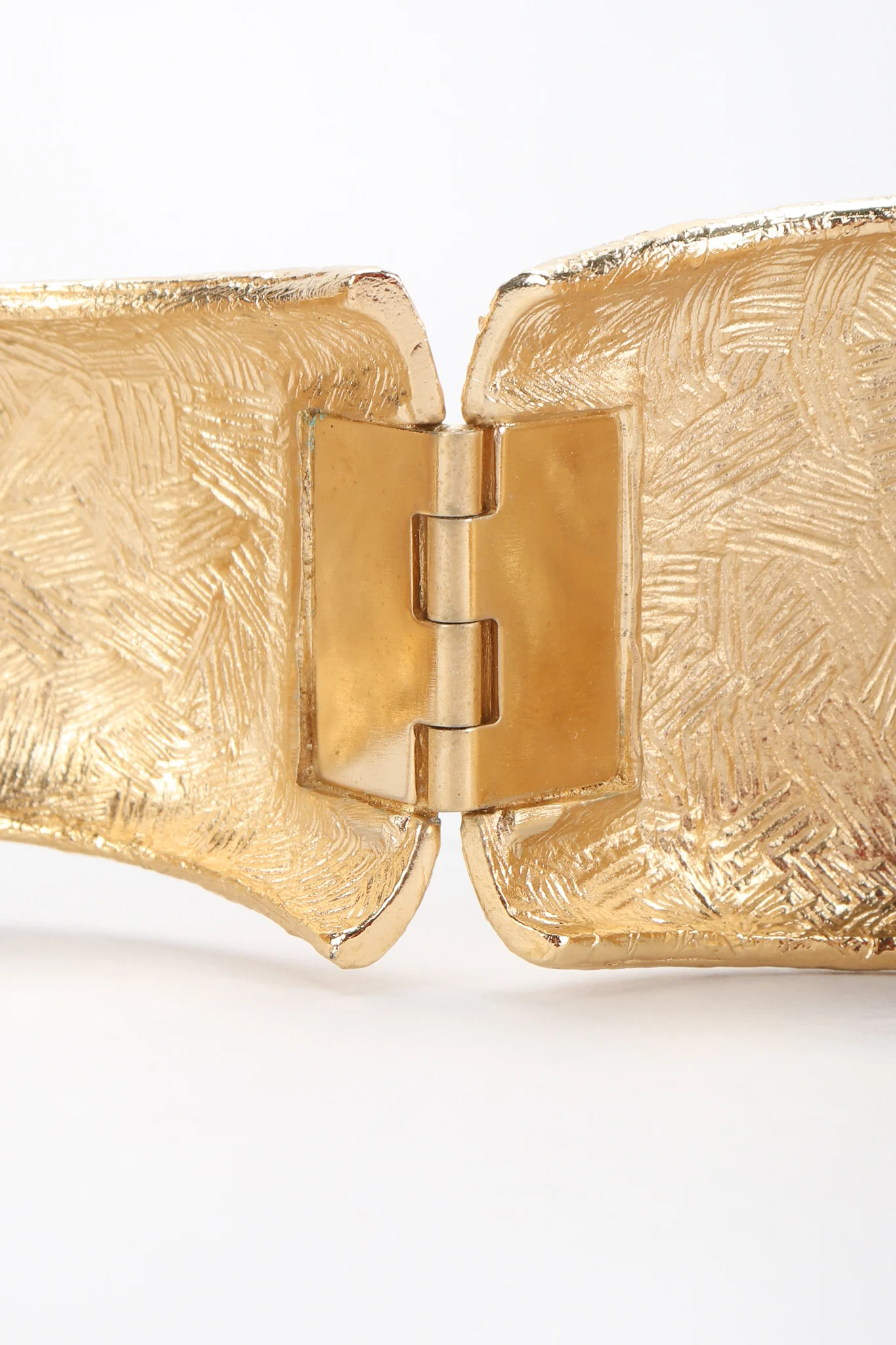 Foil Textured Cuff Bracelet - Image 8