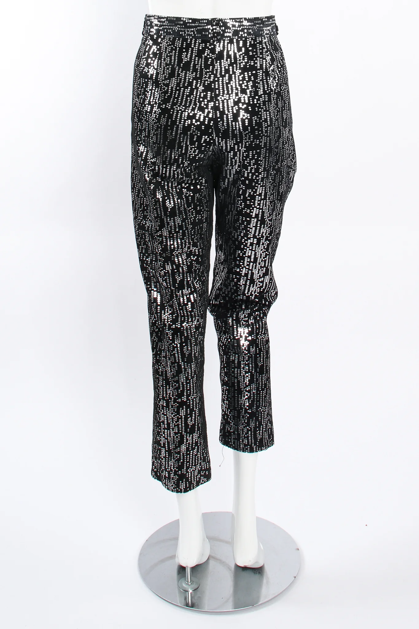 Foiled Suede Bomber Jacket & Pant Set - Image 12