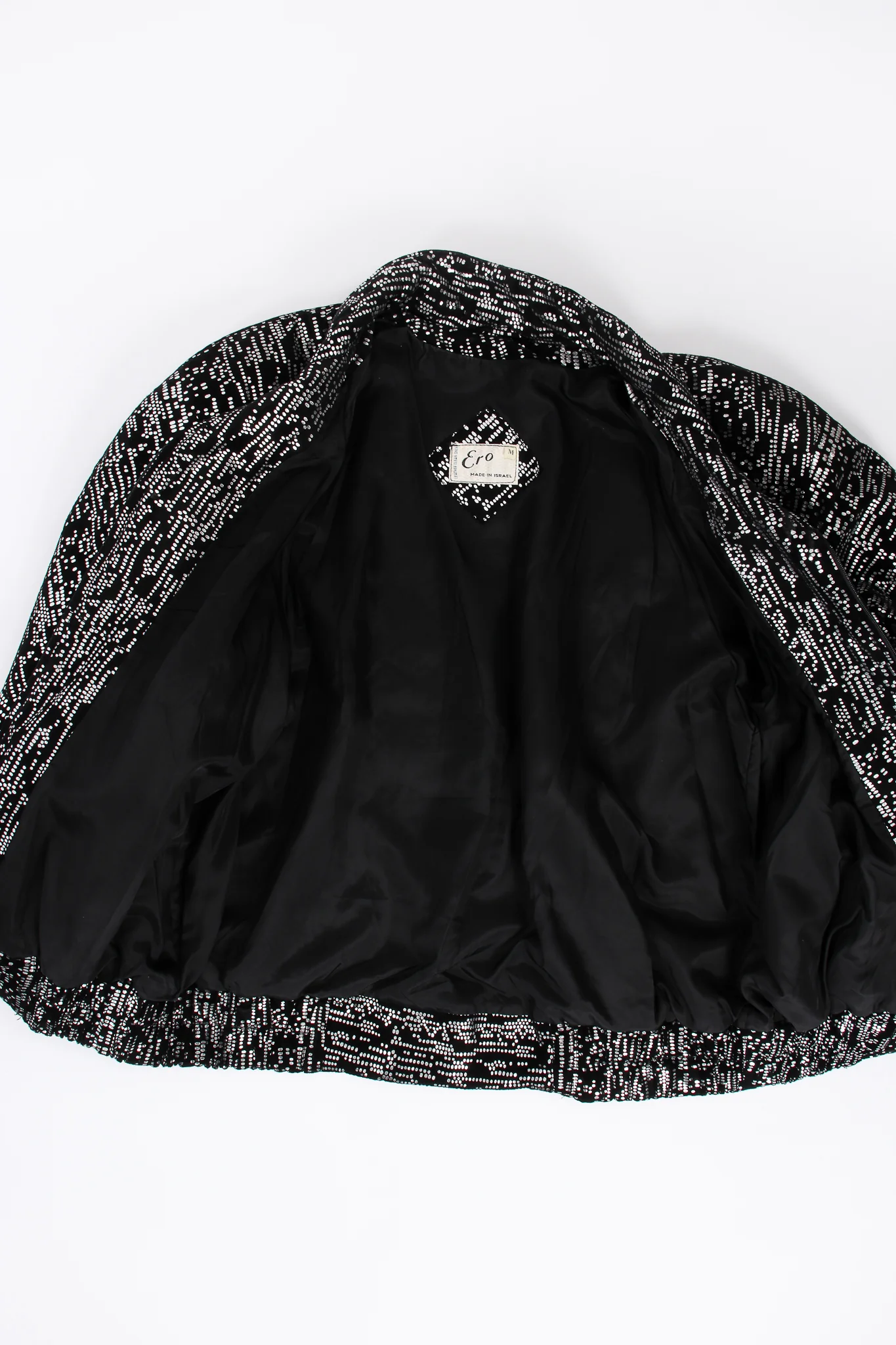 Foiled Suede Bomber Jacket & Pant Set - Image 15