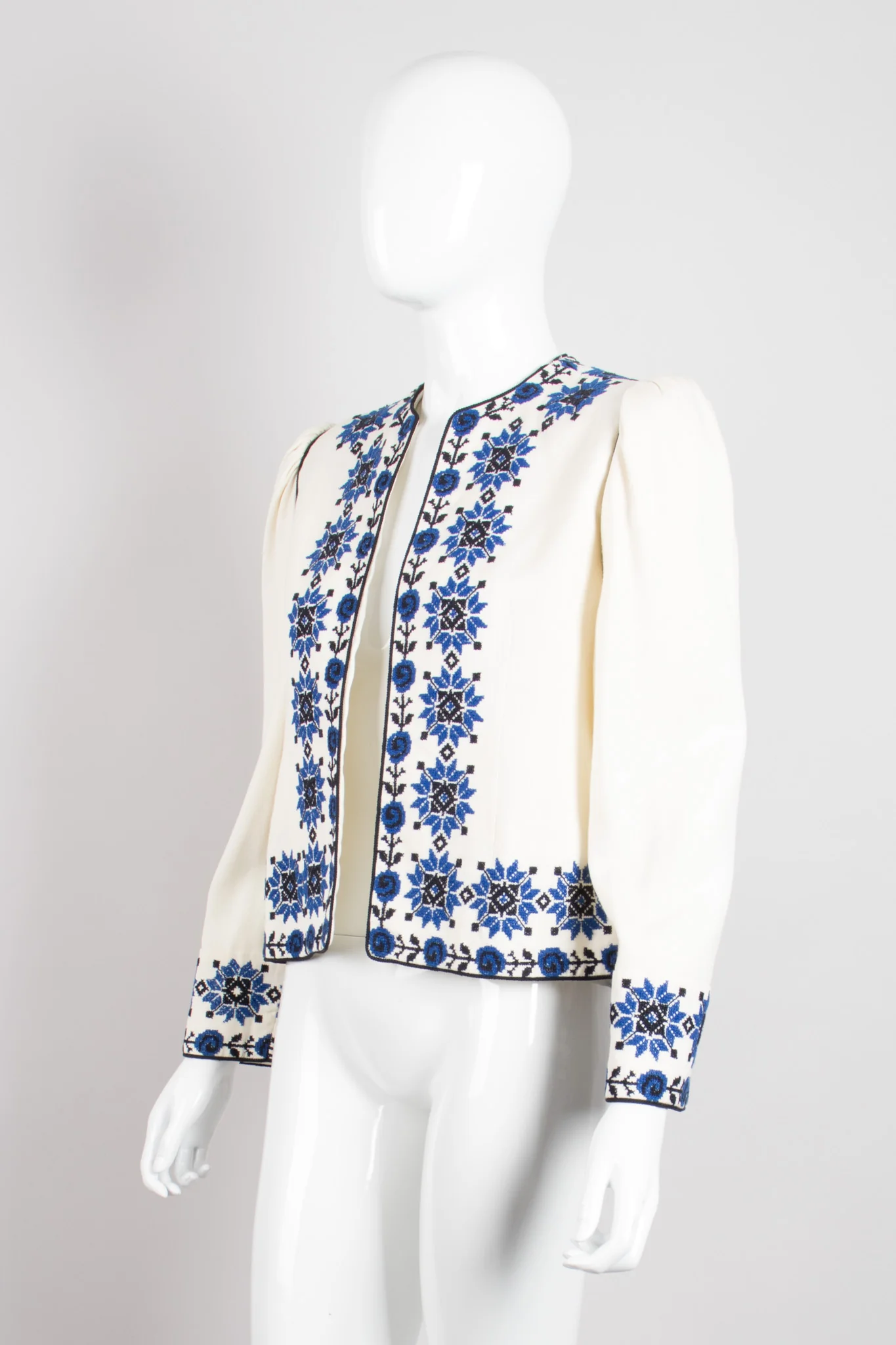 Folk Embroidered Star Jacket - Image 2