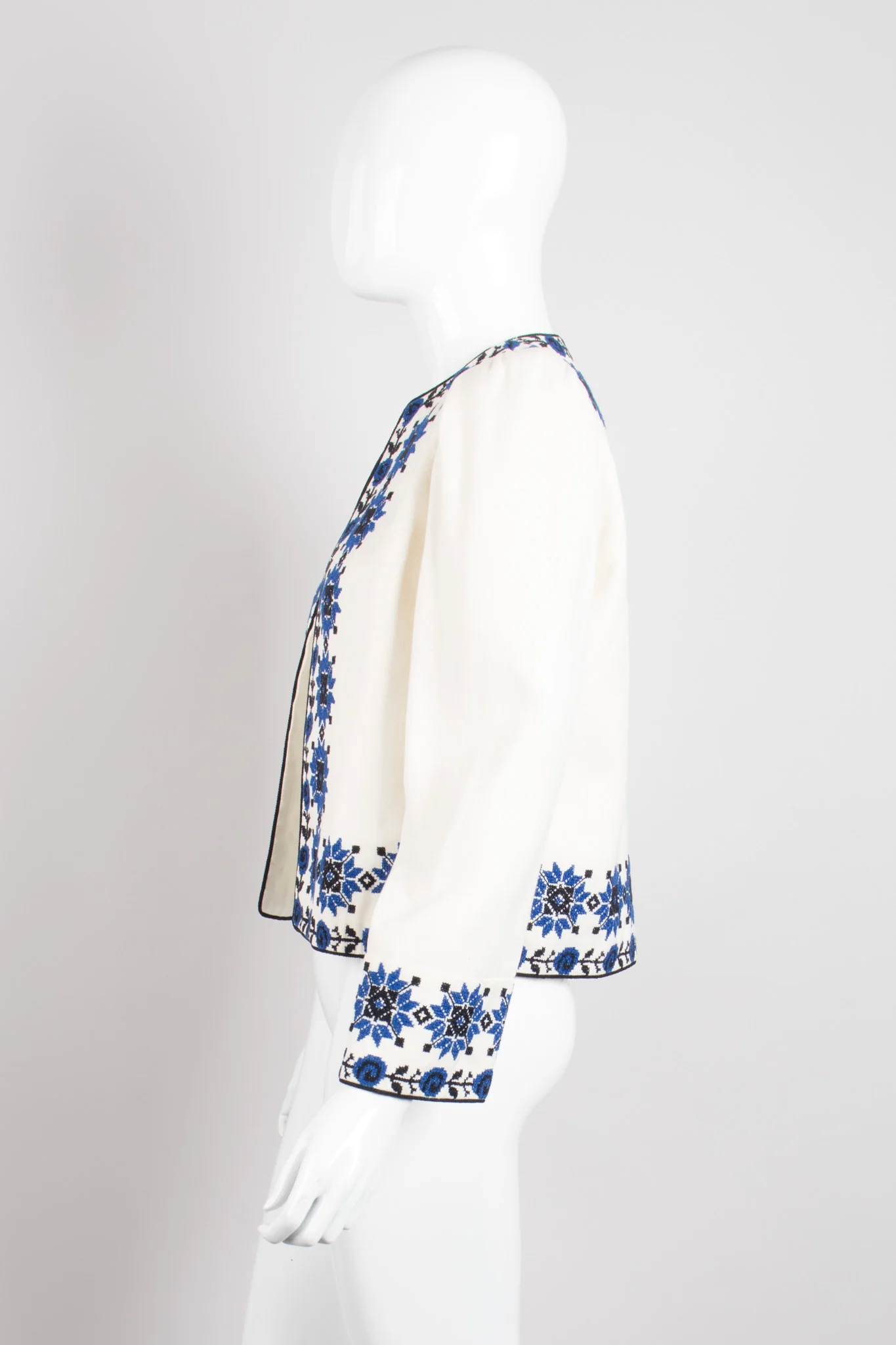 Folk Embroidered Star Jacket - Image 3