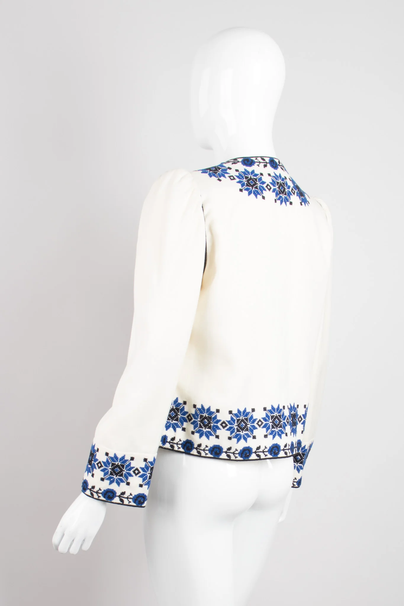 Folk Embroidered Star Jacket - Image 4