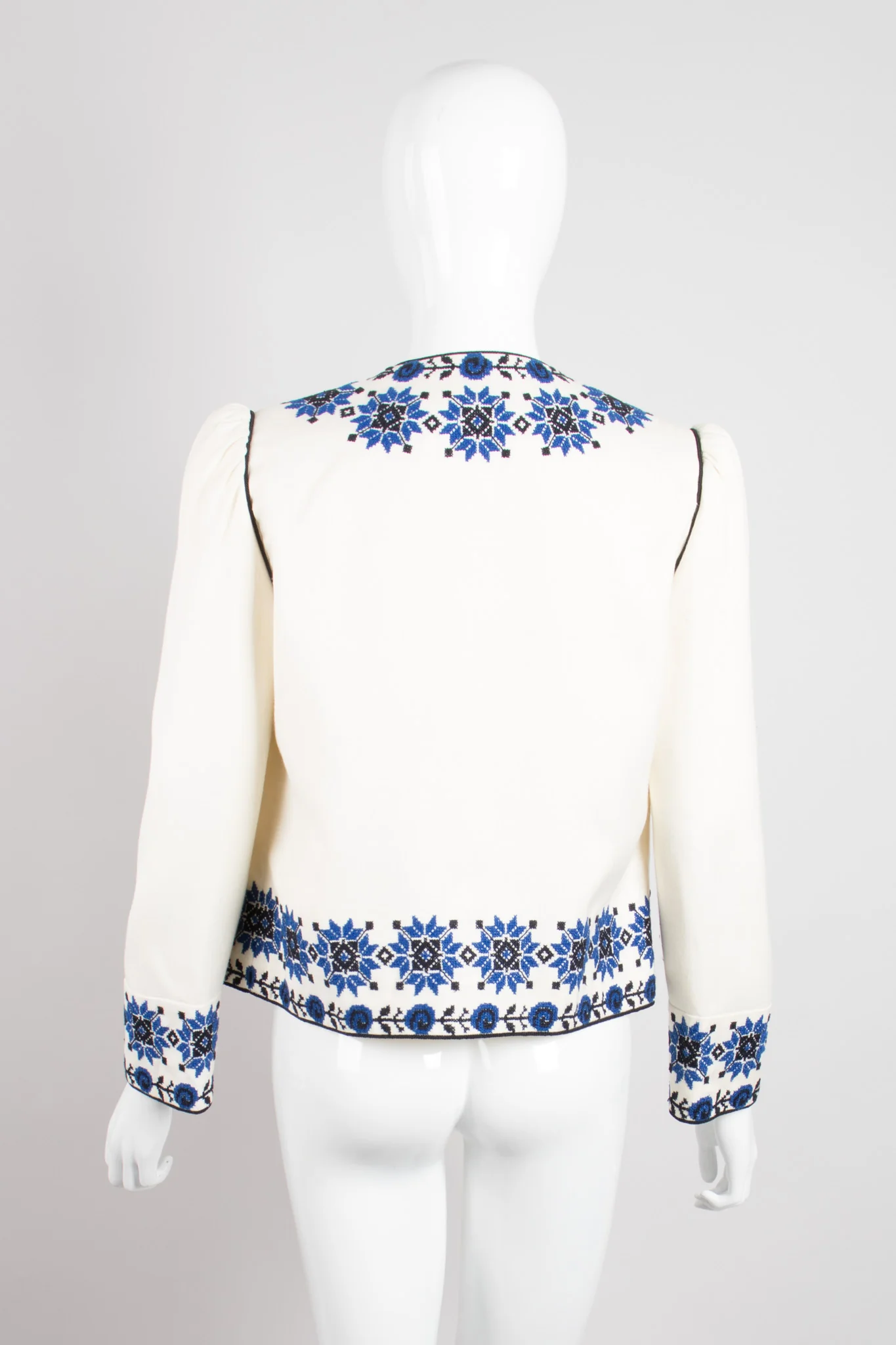 Folk Embroidered Star Jacket - Image 5