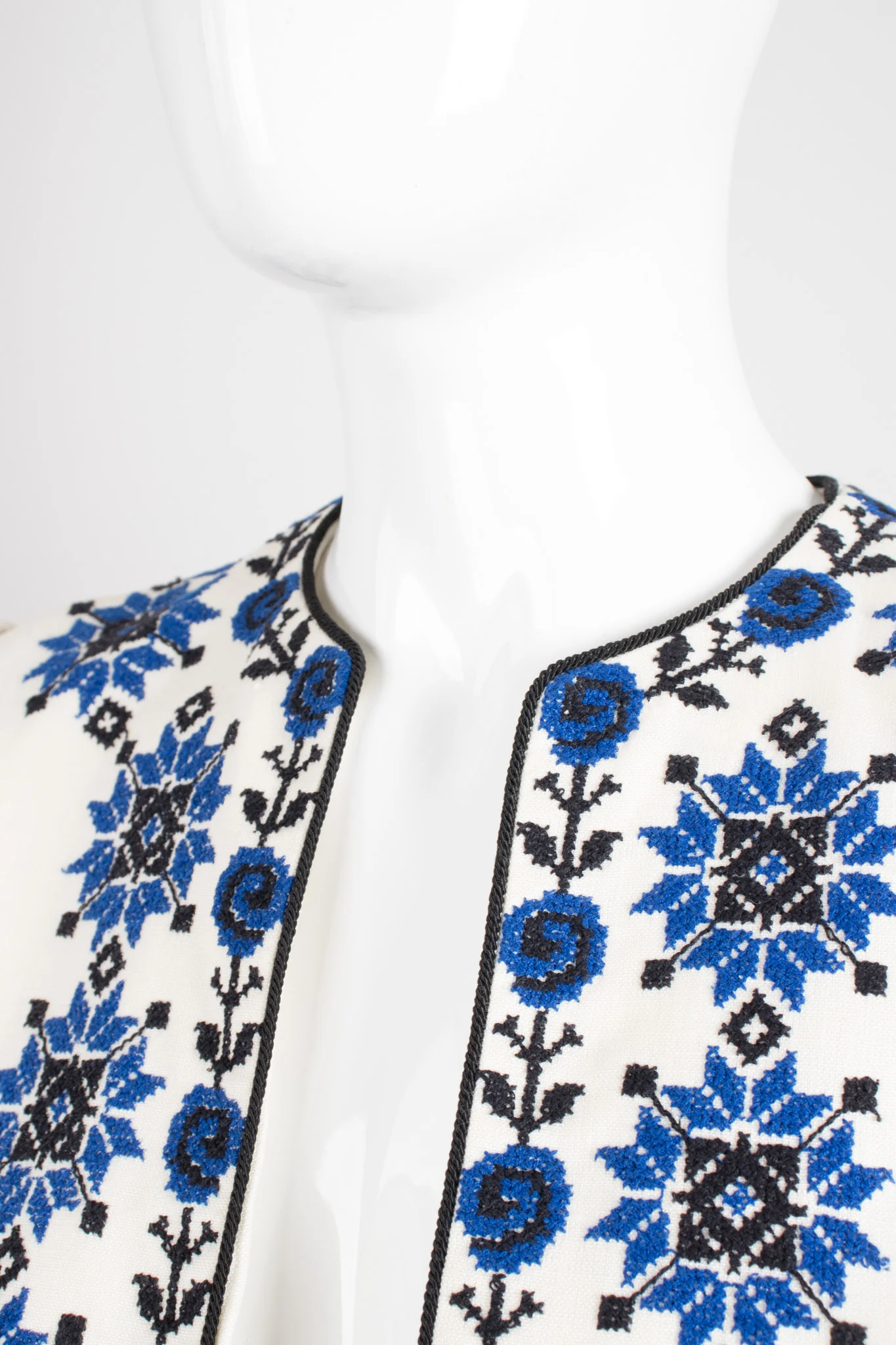 Folk Embroidered Star Jacket - Image 7