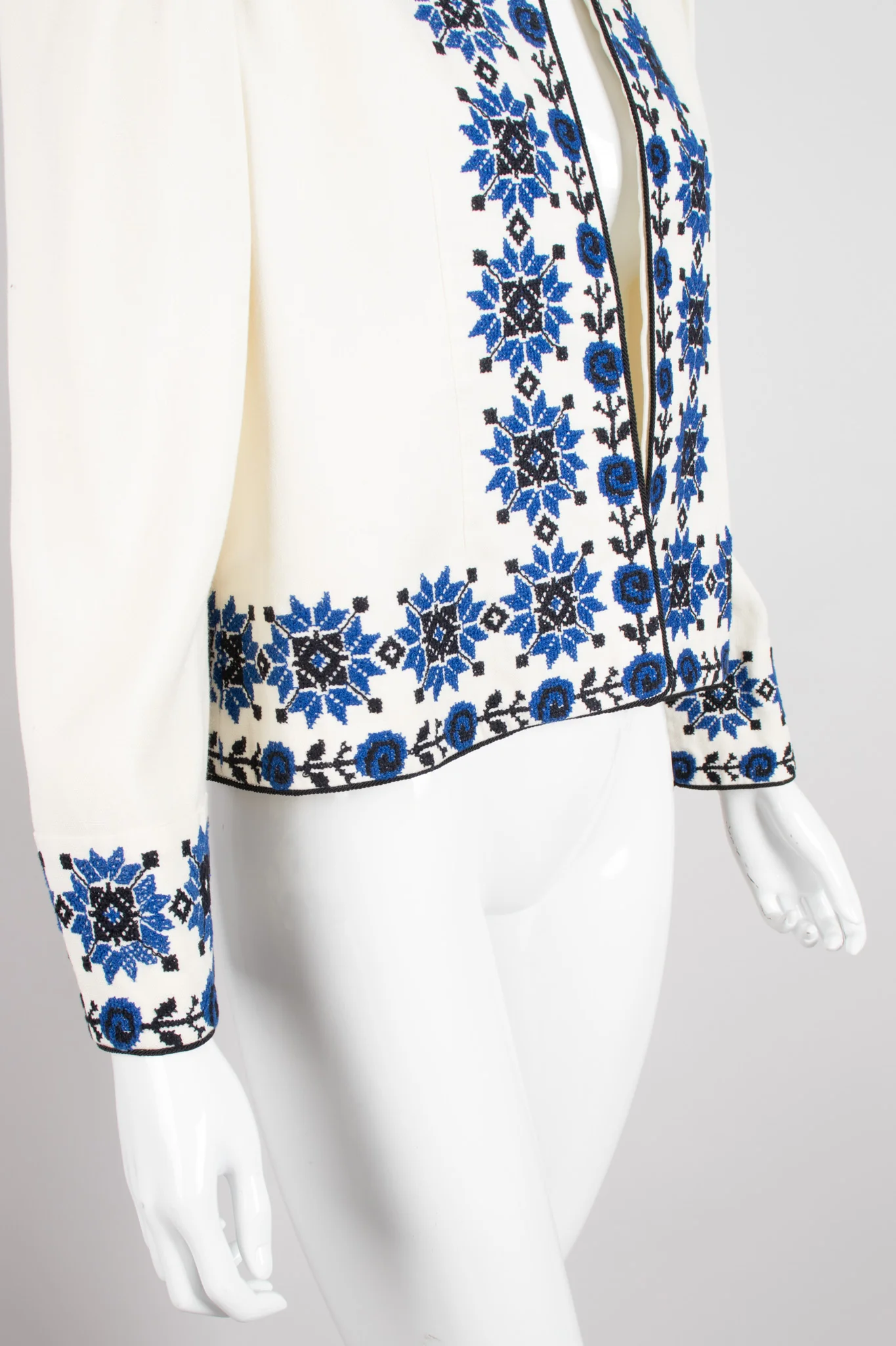 Folk Embroidered Star Jacket - Image 8