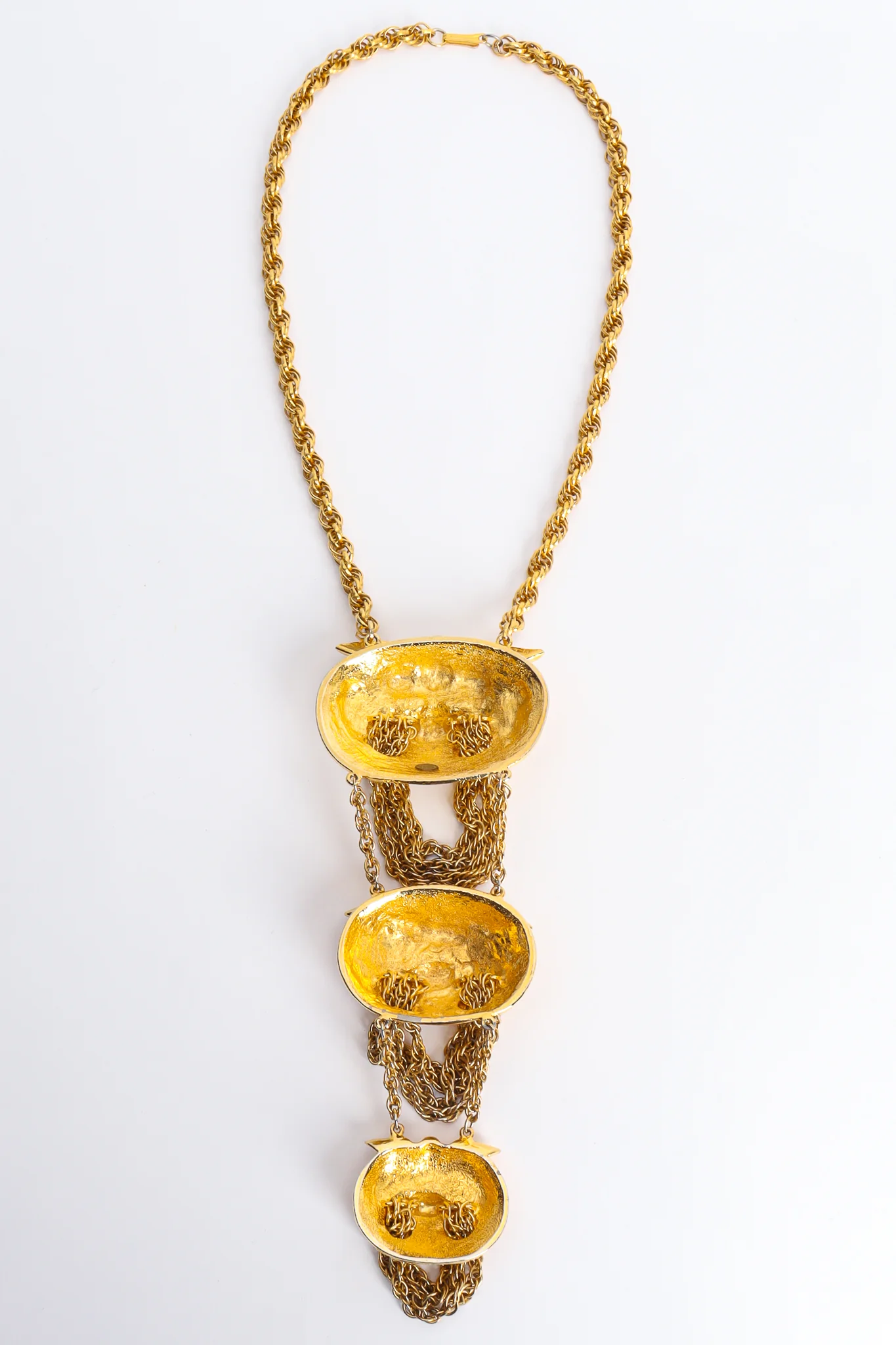 Foo Dog Triple Pendant Necklace - Image 5