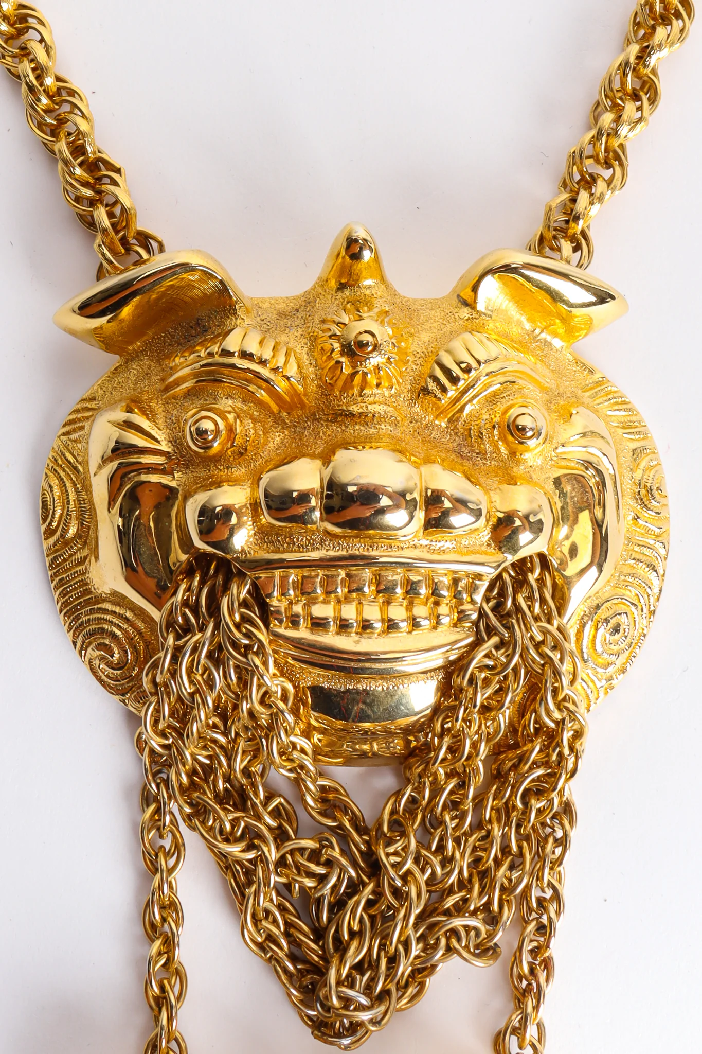 Foo Dog Triple Pendant Necklace - Image 8