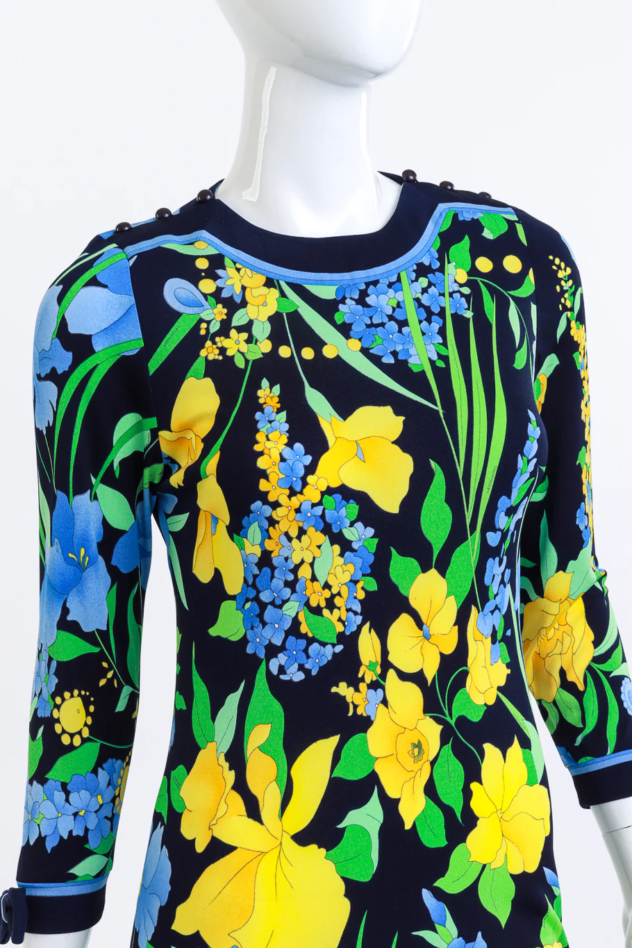 Forget-Me-Nots Floral Mini Dress - Image 4