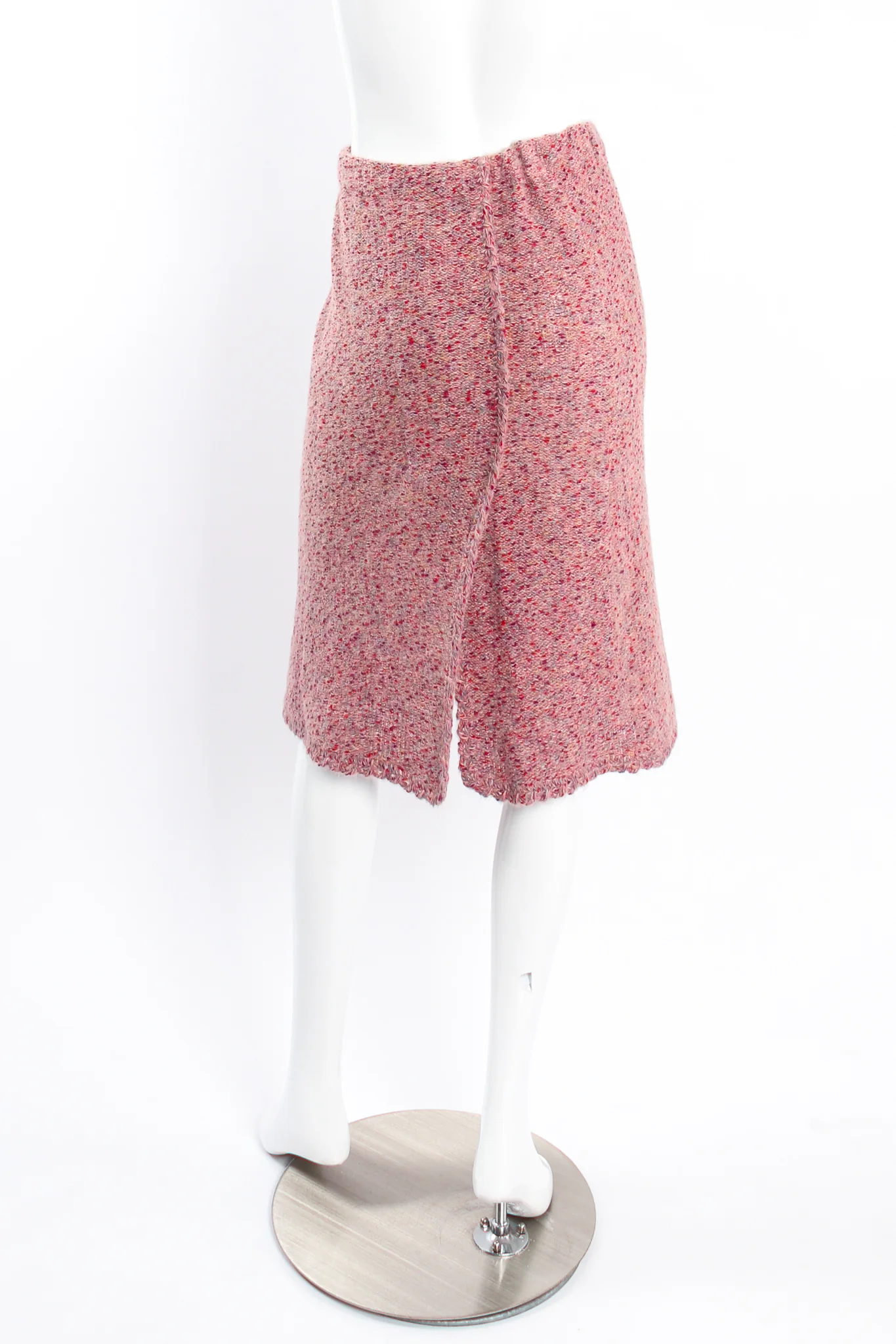 Fox Fur Sweater Coat & Skirt Set - Image 14