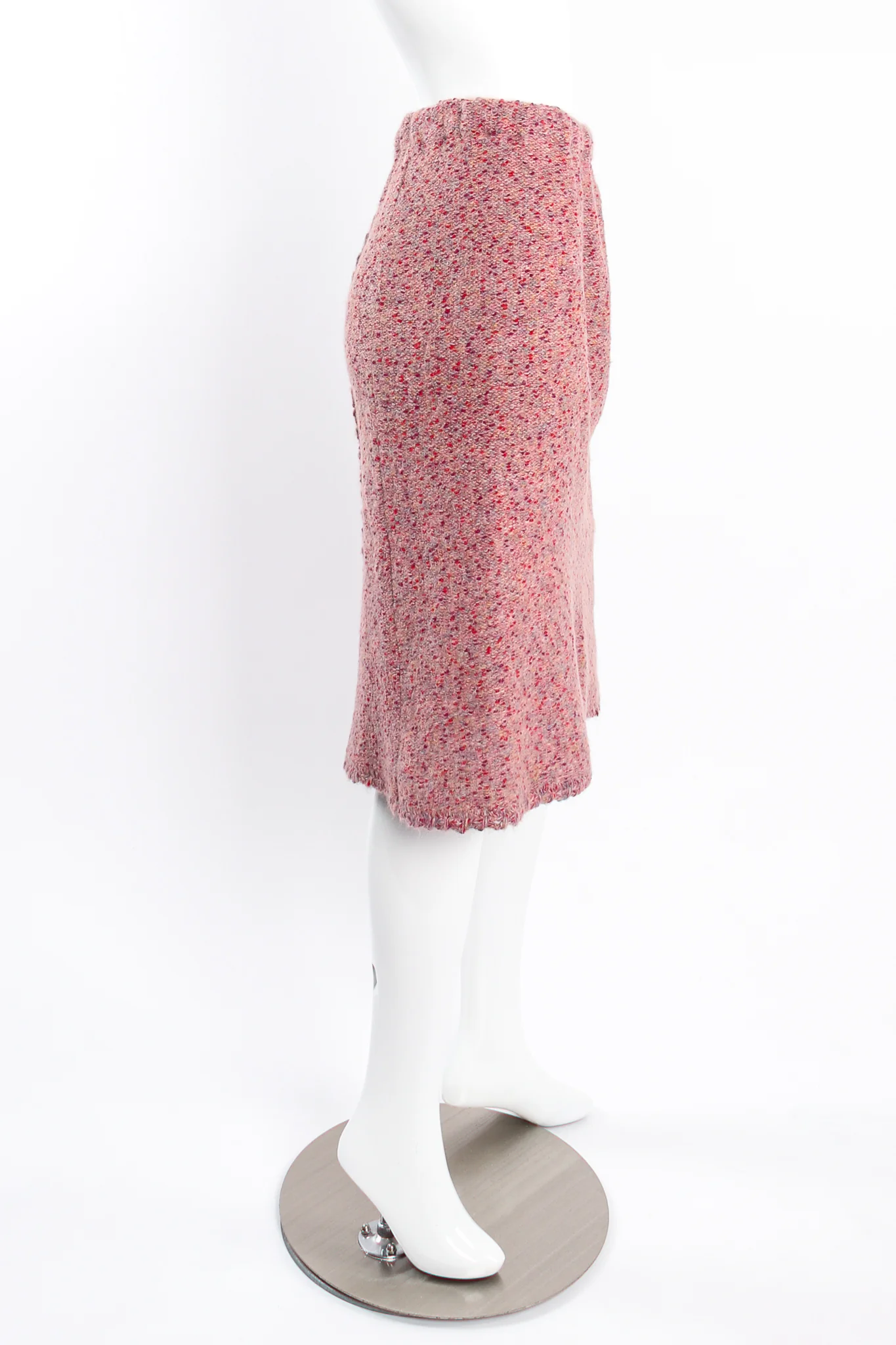 Fox Fur Sweater Coat & Skirt Set - Image 15