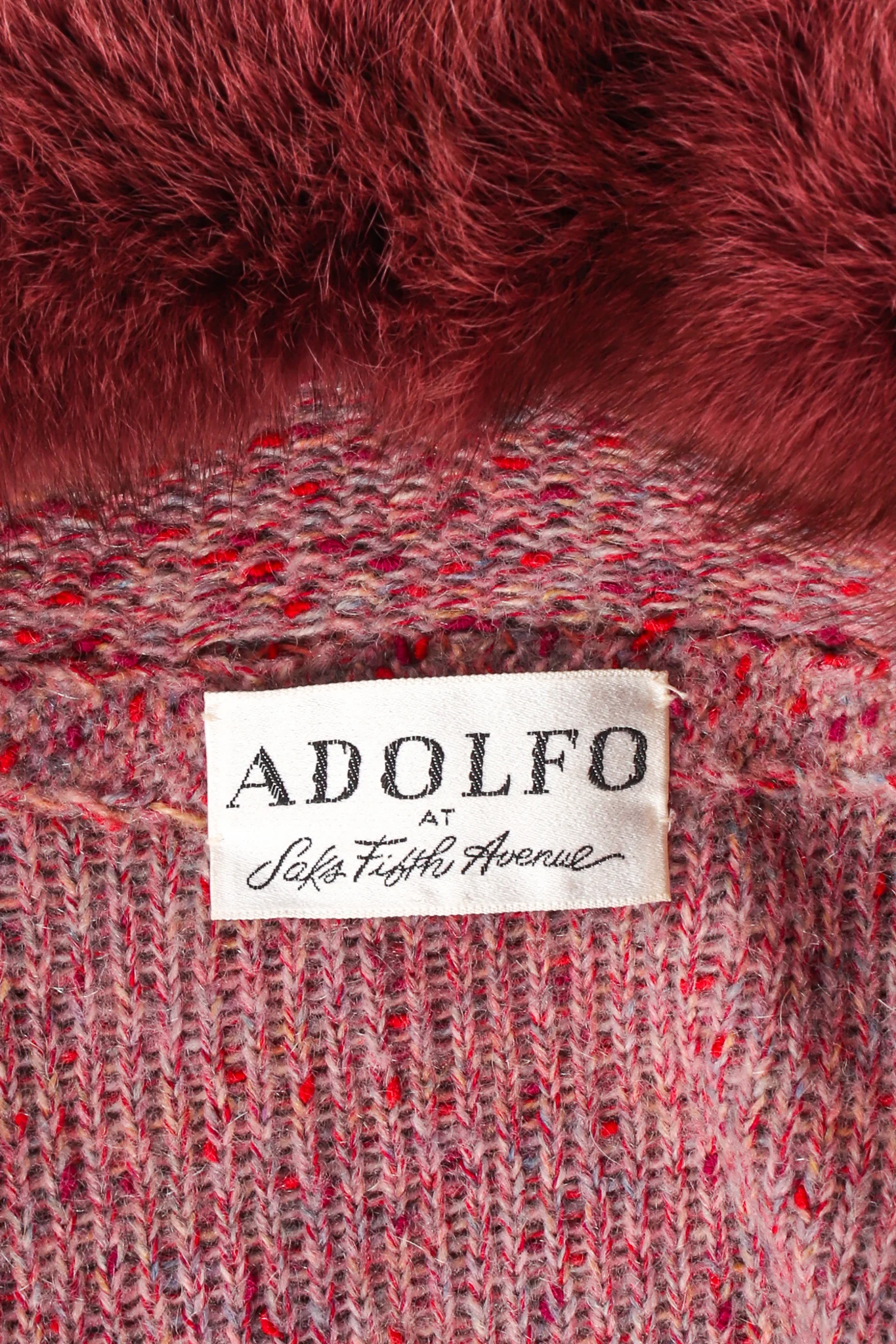 Fox Fur Sweater Coat & Skirt Set - Image 17