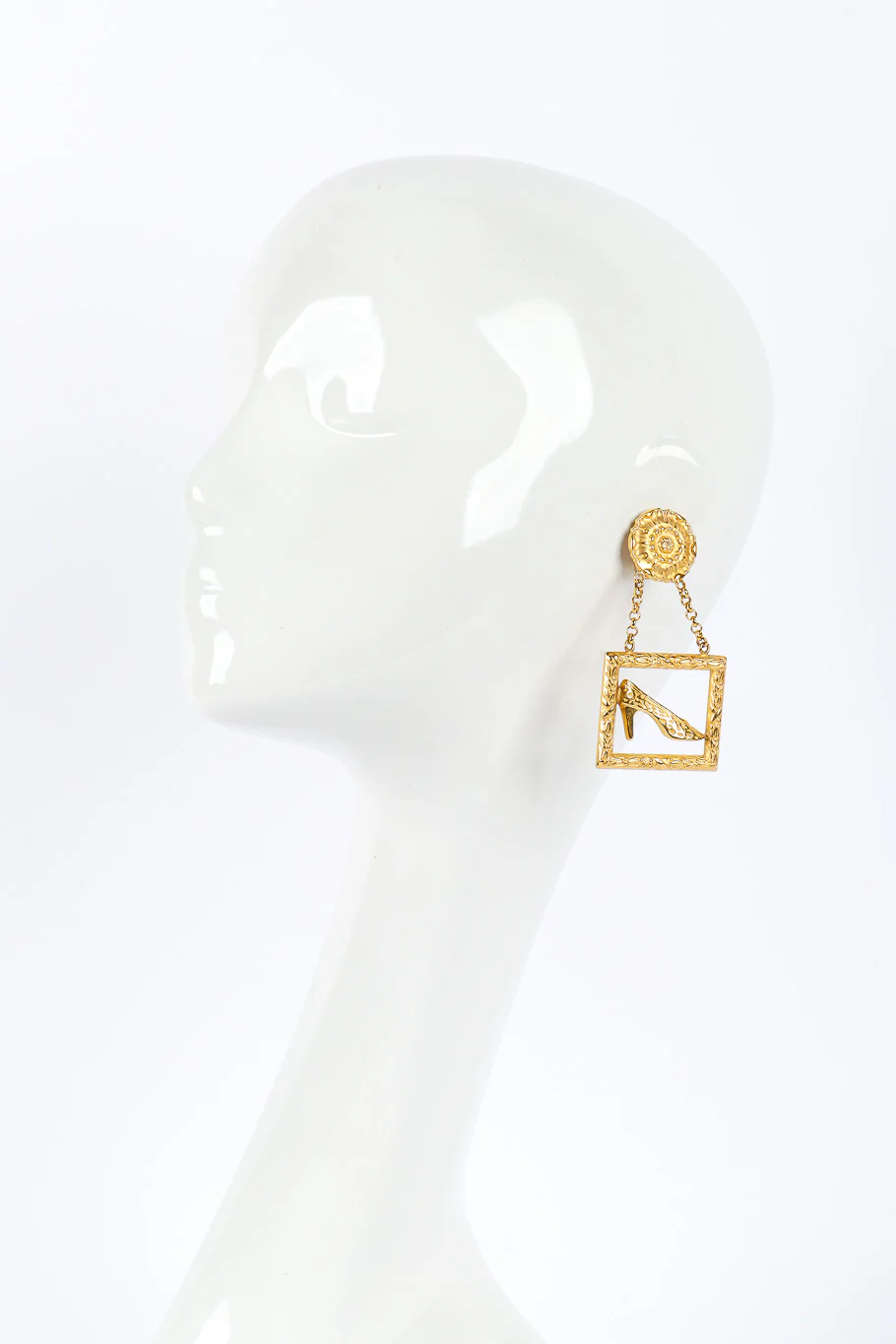 Framed Heel Earrings - Image 2