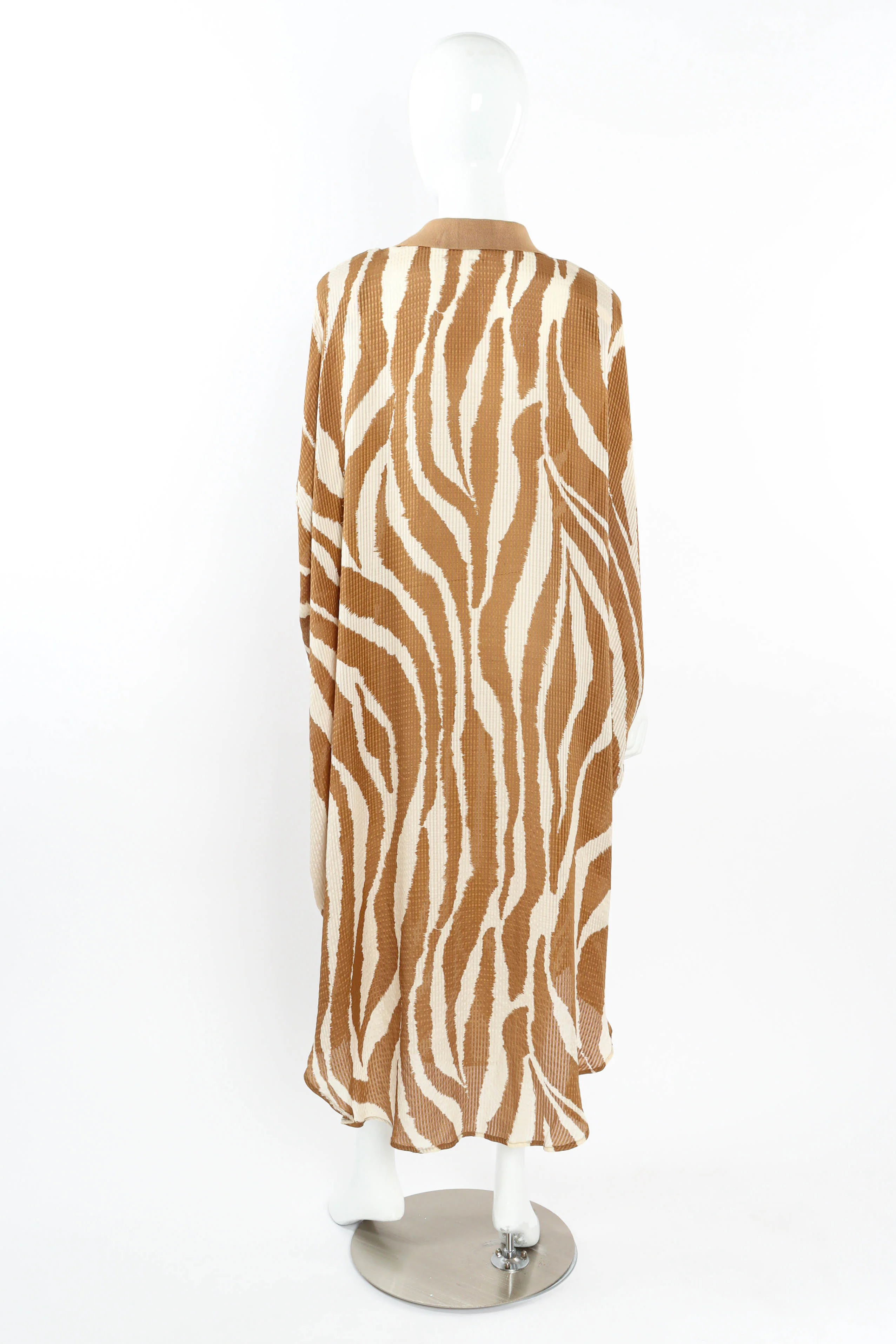 Free Feathered Print Dress - Image 5