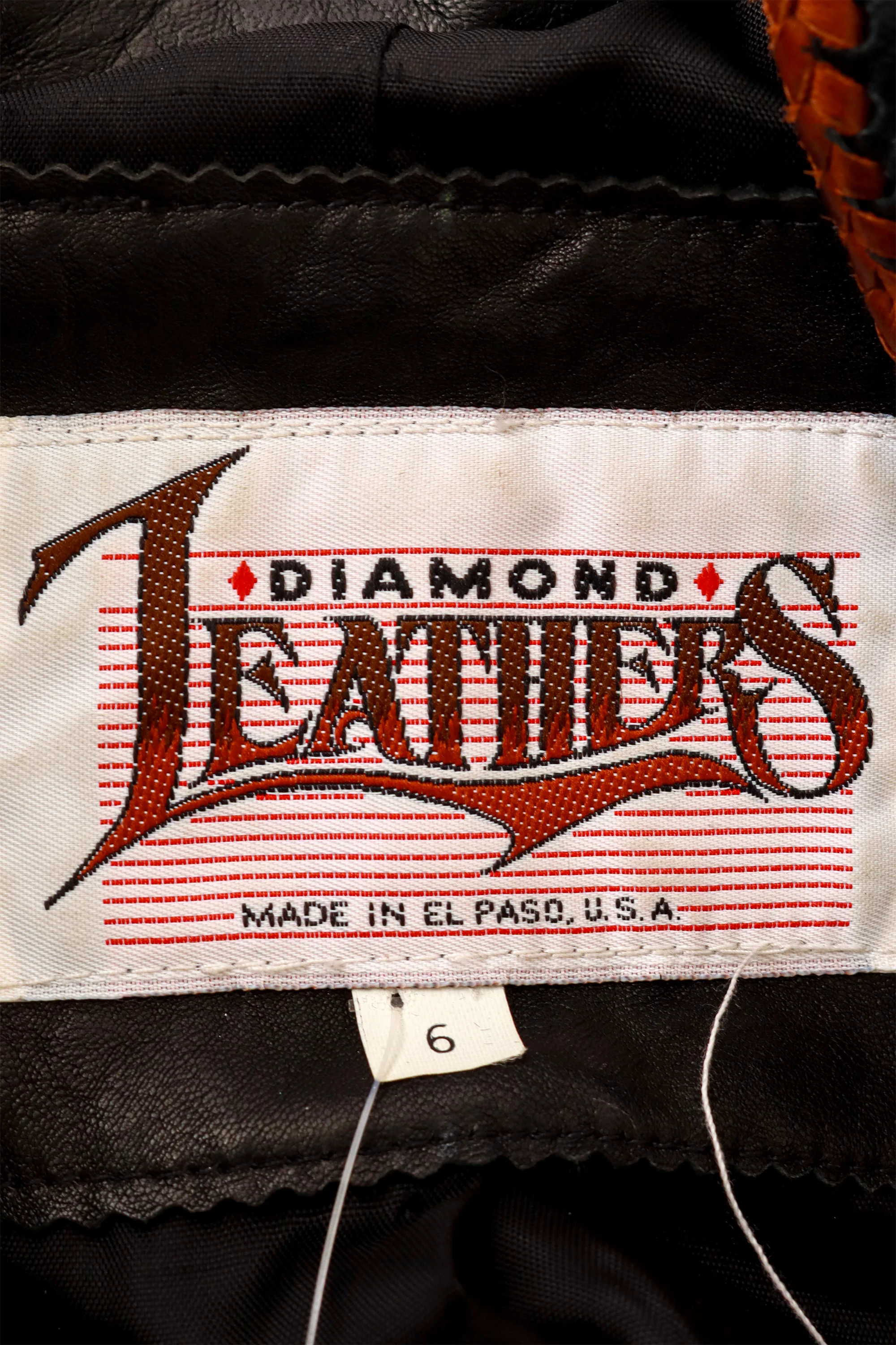 Fringe Embellished Leather Jacket - Image 7
