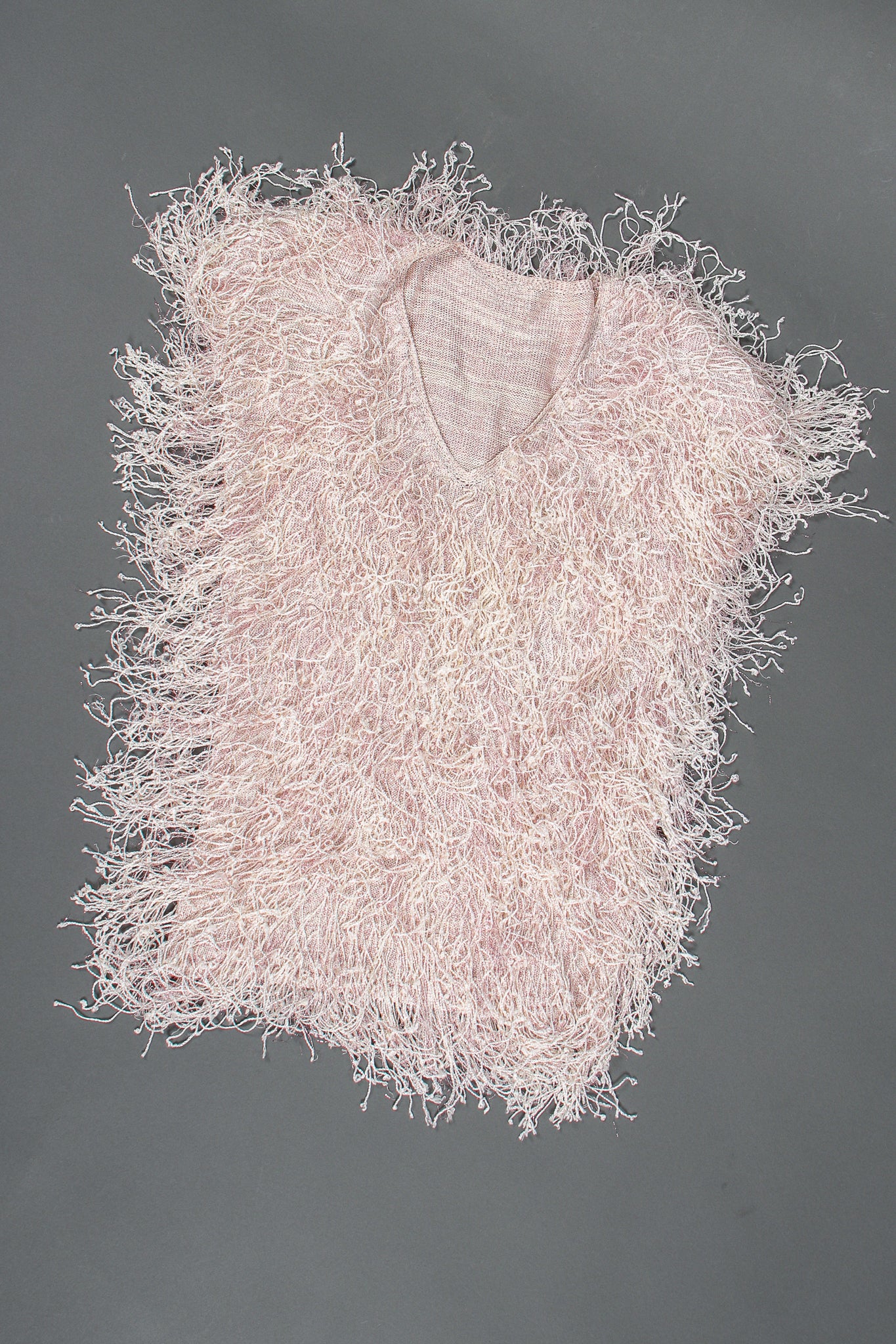 Fringe Knit Tinsel Tunic Dress - Image 8
