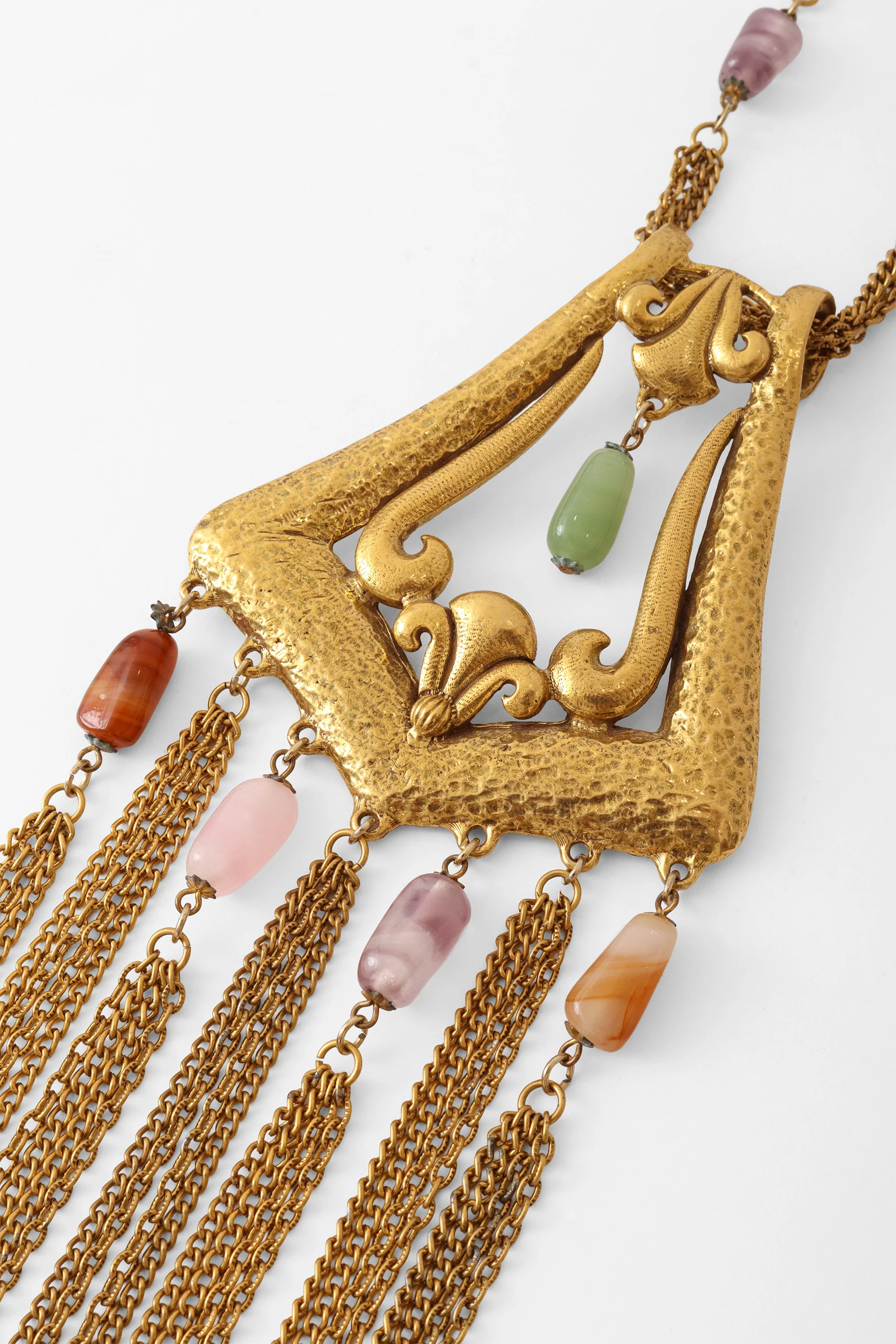 Fringe Plate Amulet Necklace II - Image 3
