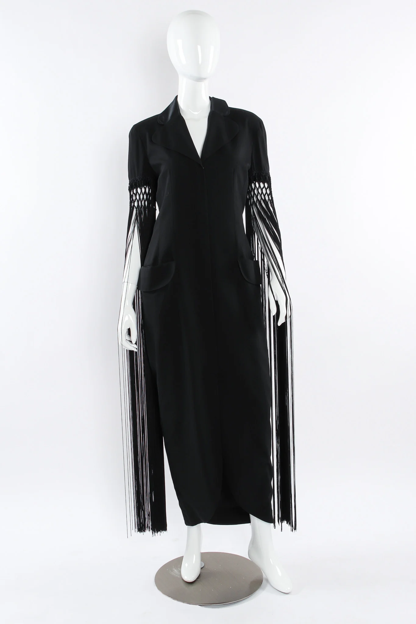 Fringe Sleeve Dress