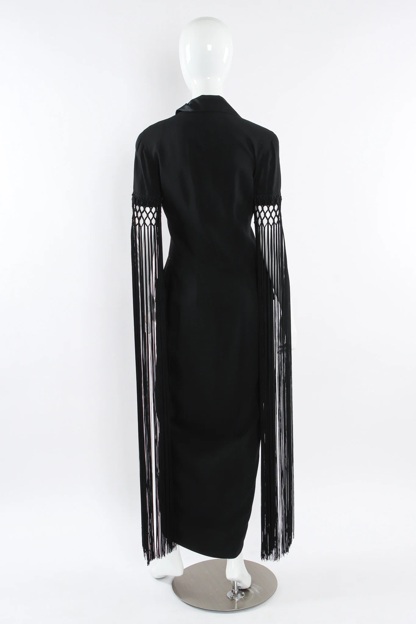 Fringe Sleeve Dress - Image 2