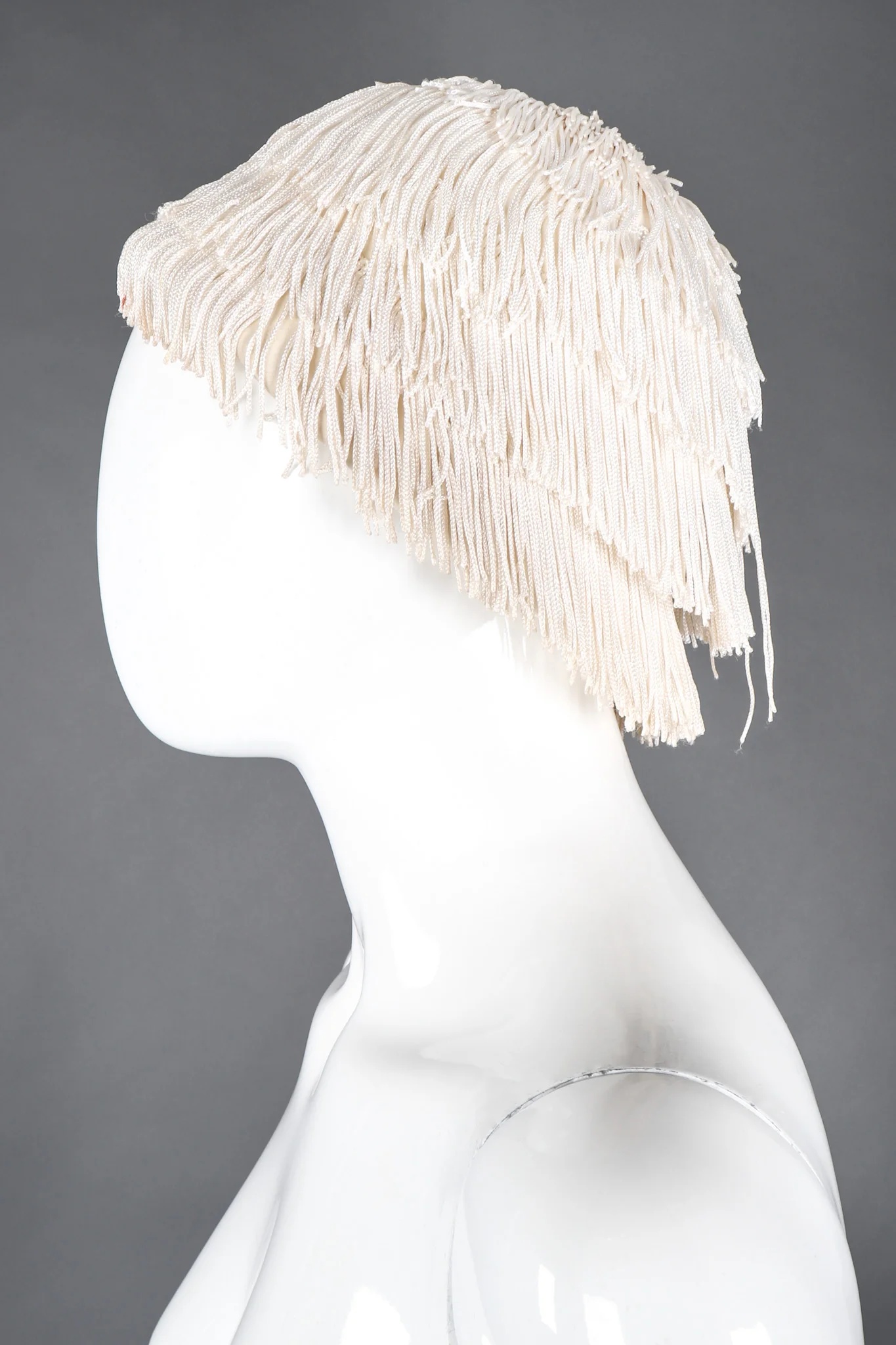 Fringed Cloche Casque - Image 4