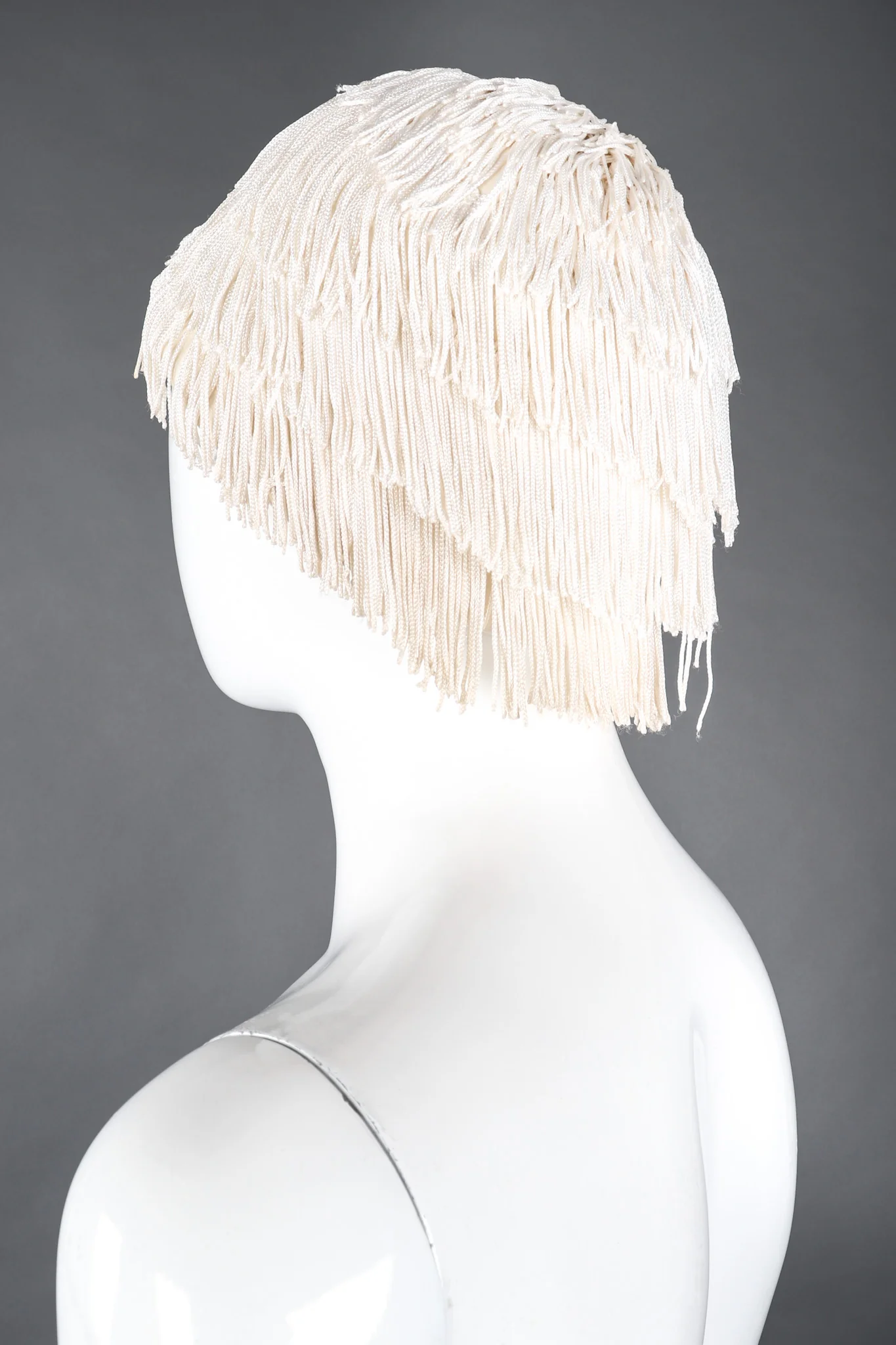 Fringed Cloche Casque - Image 5