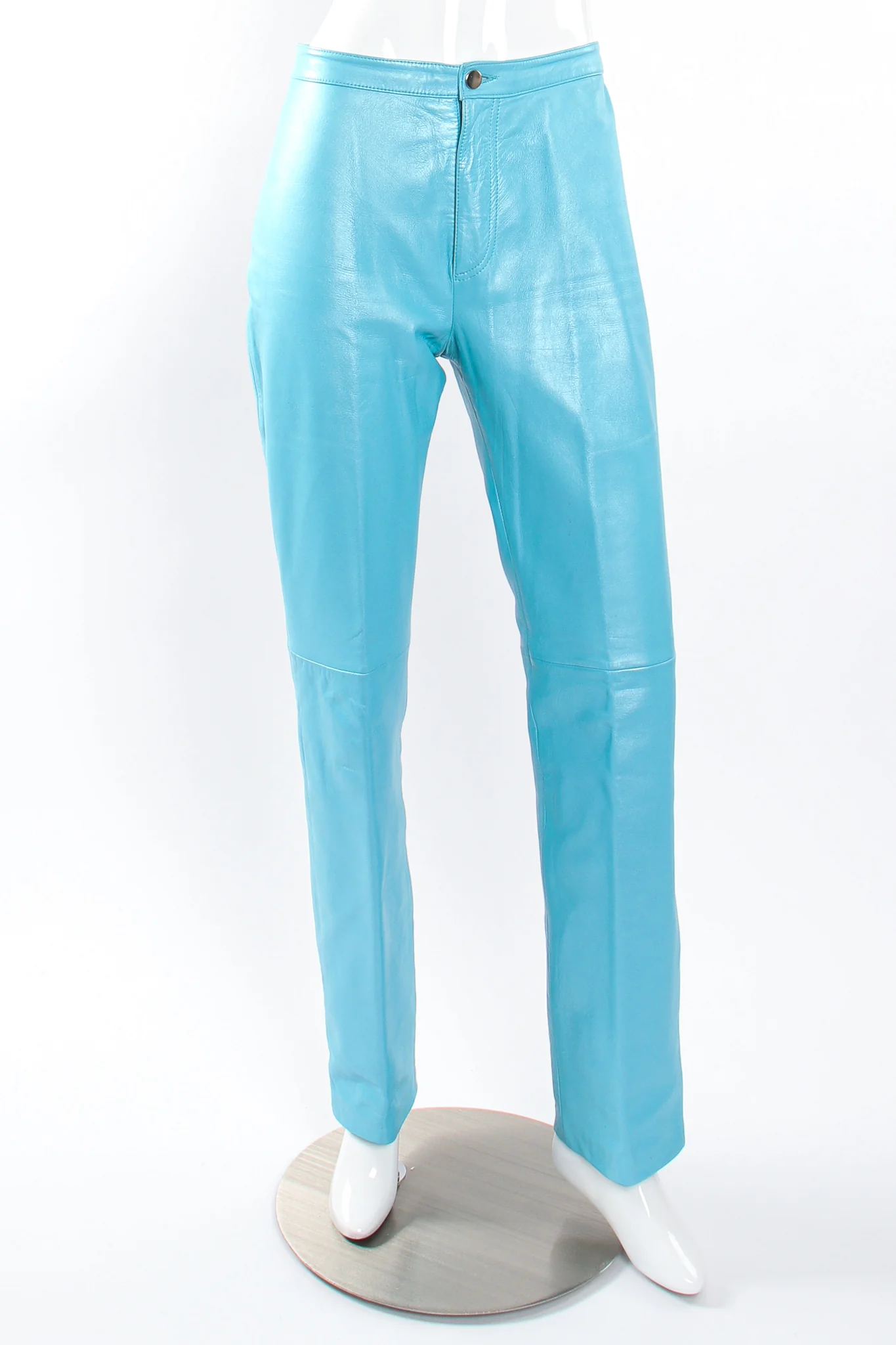 Fringed Leather Jacket & Pant Set - Image 14