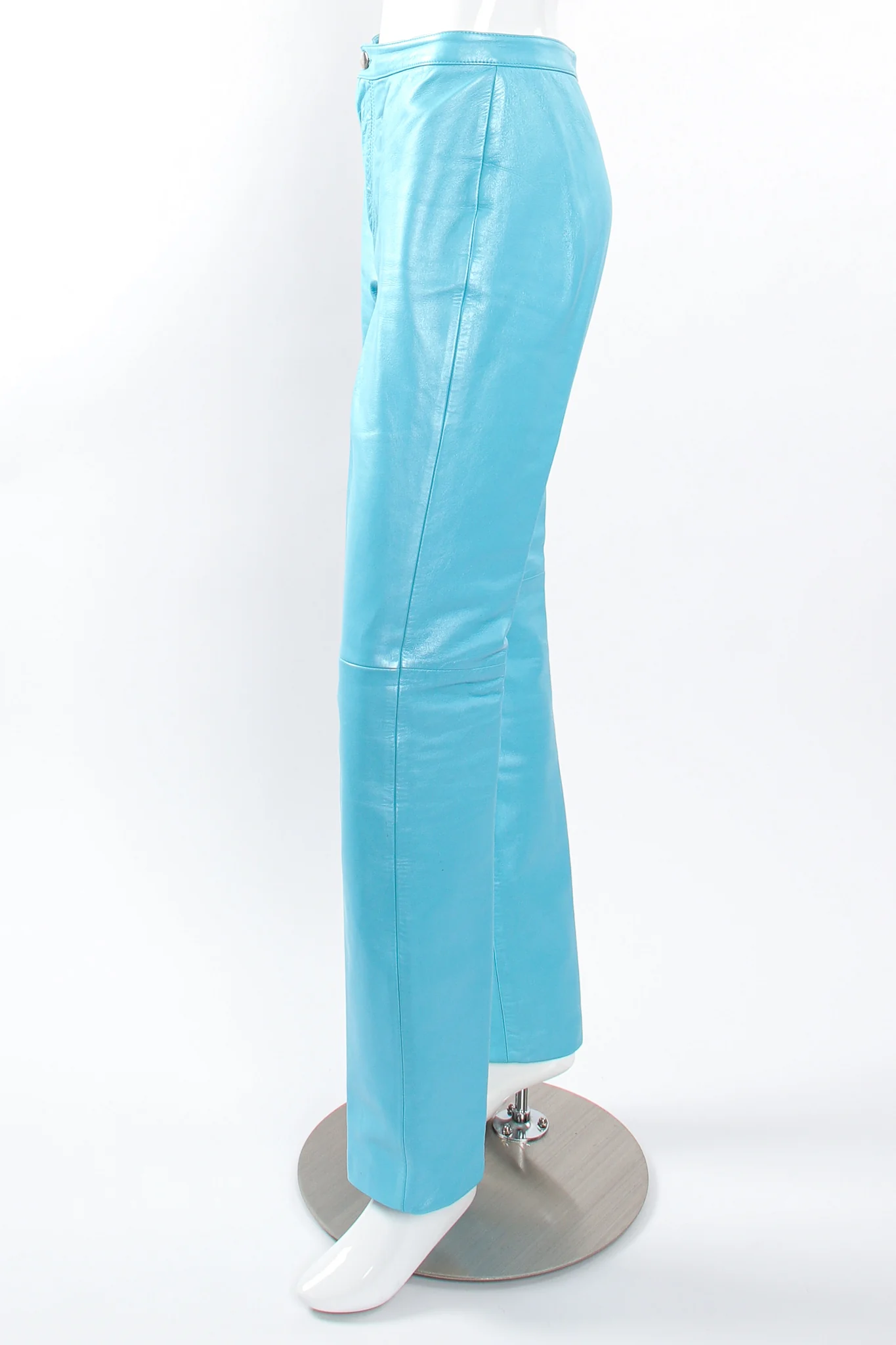 Fringed Leather Jacket & Pant Set - Image 15