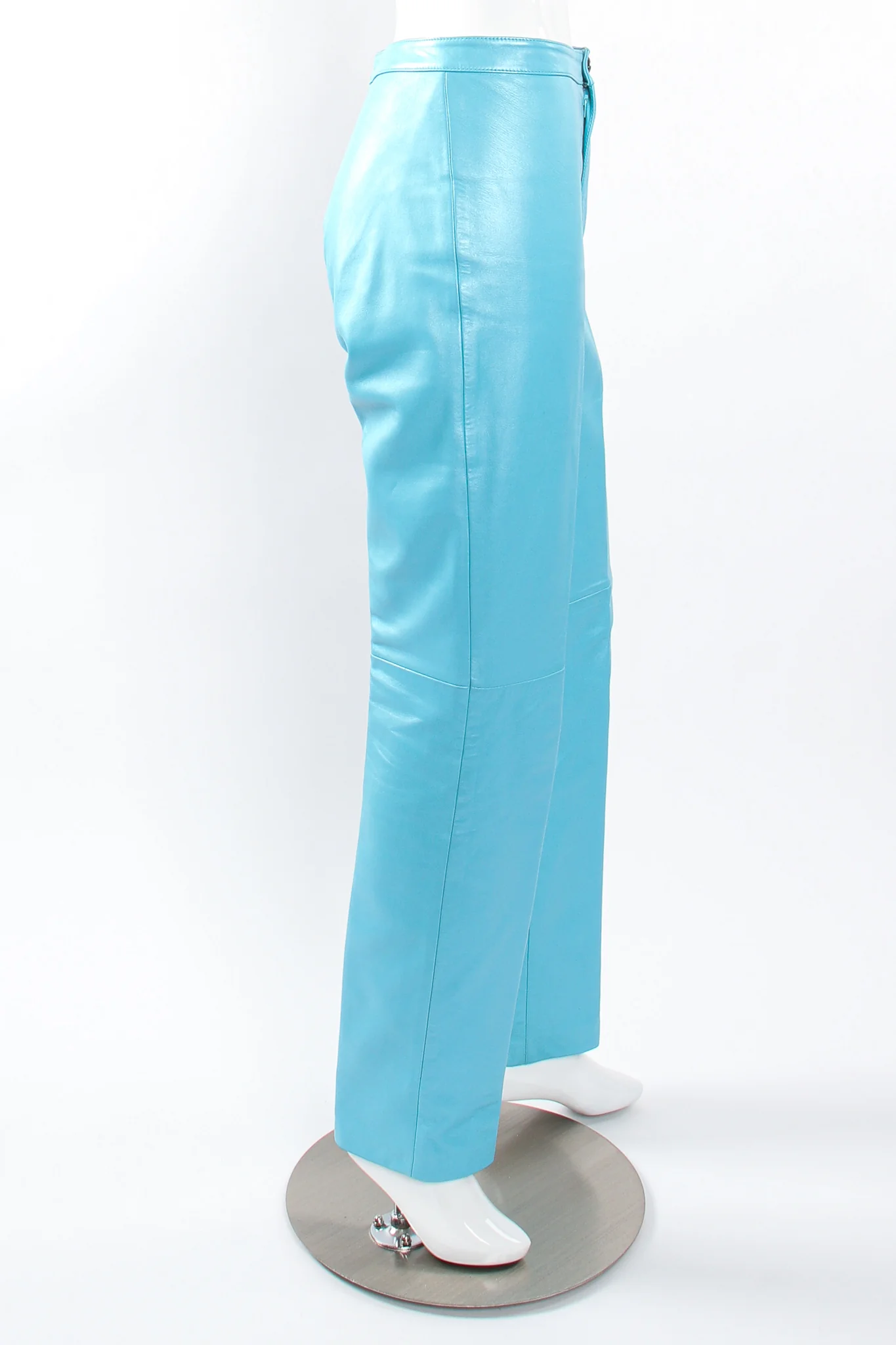 Fringed Leather Jacket & Pant Set - Image 17