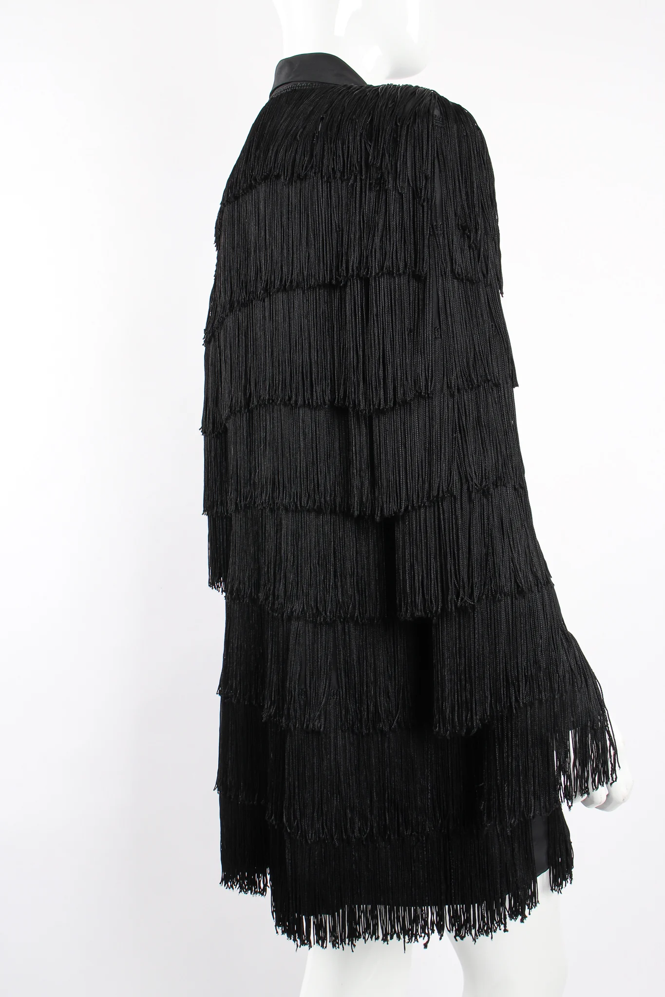 Fringed Shimmy Shirt Dress - Image 4