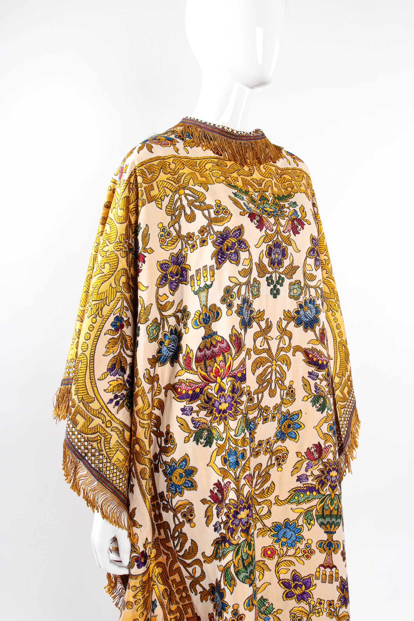 Fringed Tapestry Caftan - Image 2