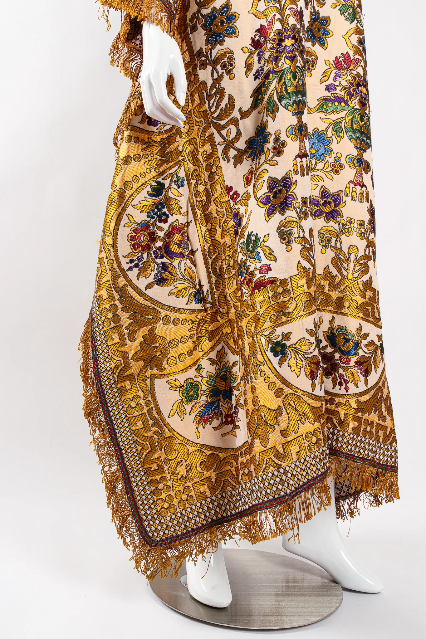 Fringed Tapestry Caftan - Image 3