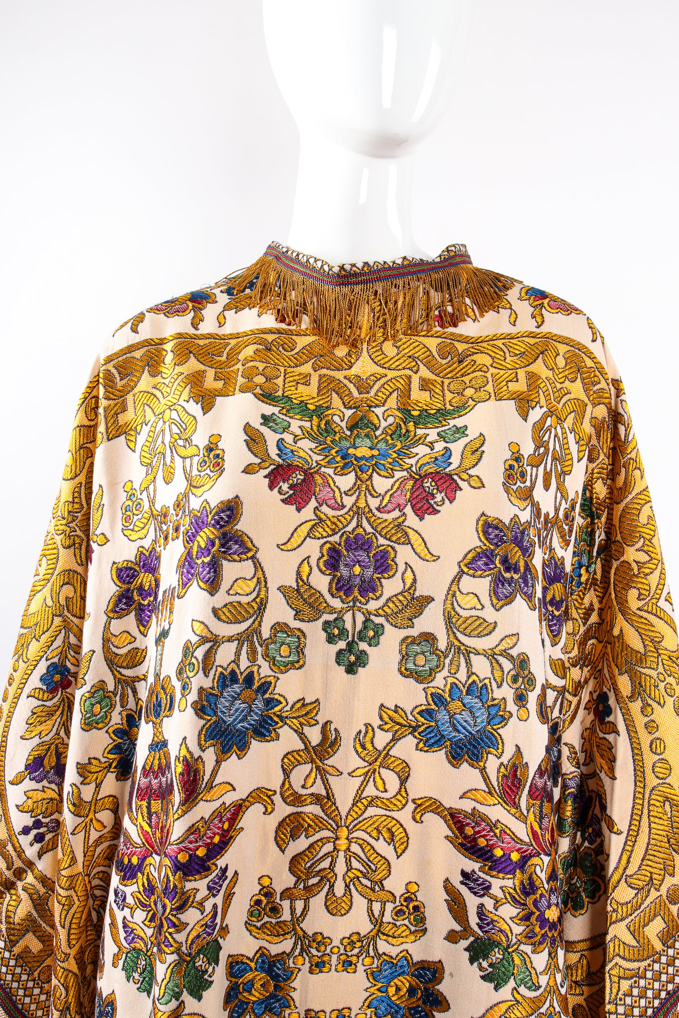 Fringed Tapestry Caftan - Image 4