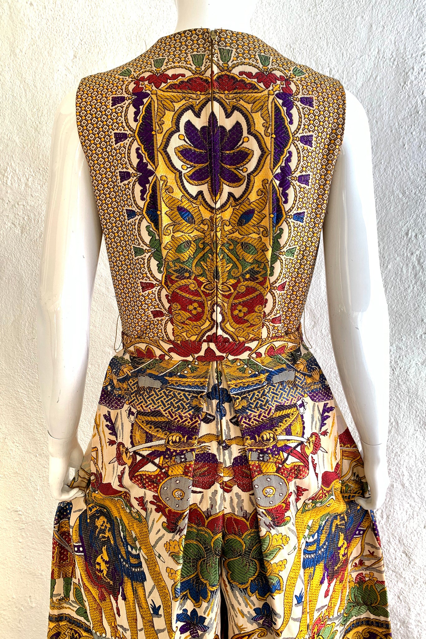 Fringed Tapestry Jumpsuit - Image 4