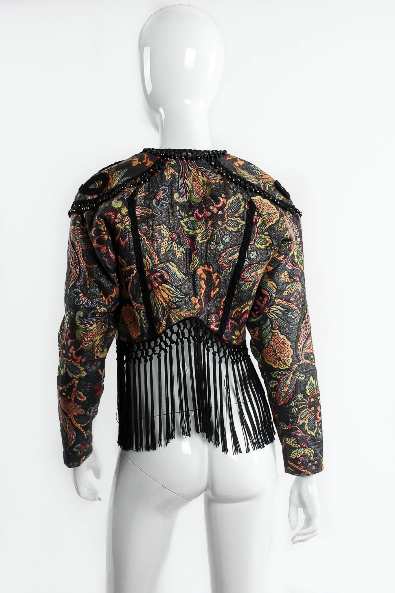 Fringed Tapestry Matador Jacket - Image 5