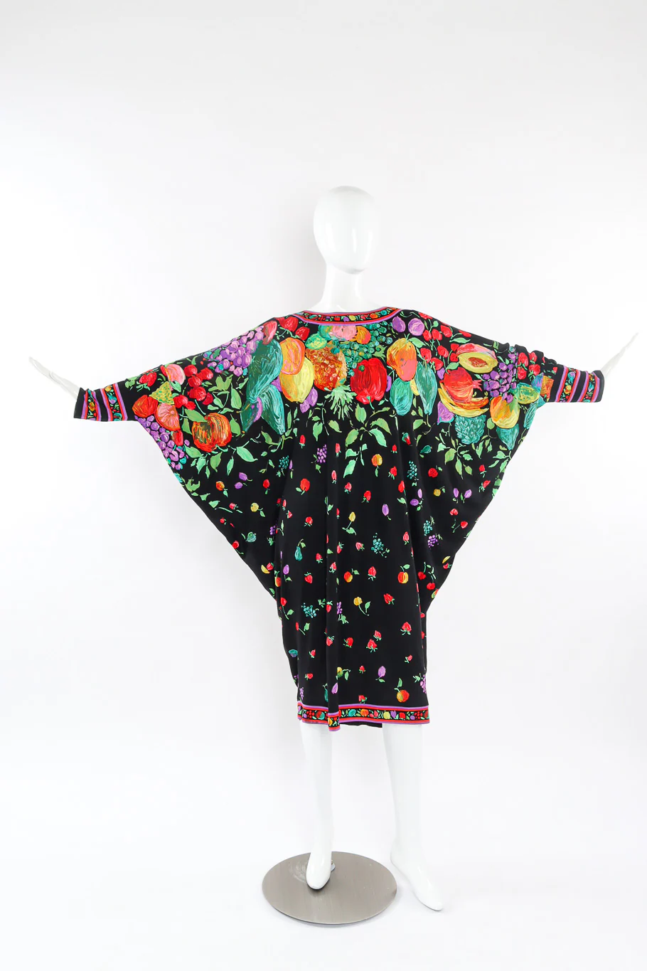 Fruit and Floral Dolman Dress - Image 3