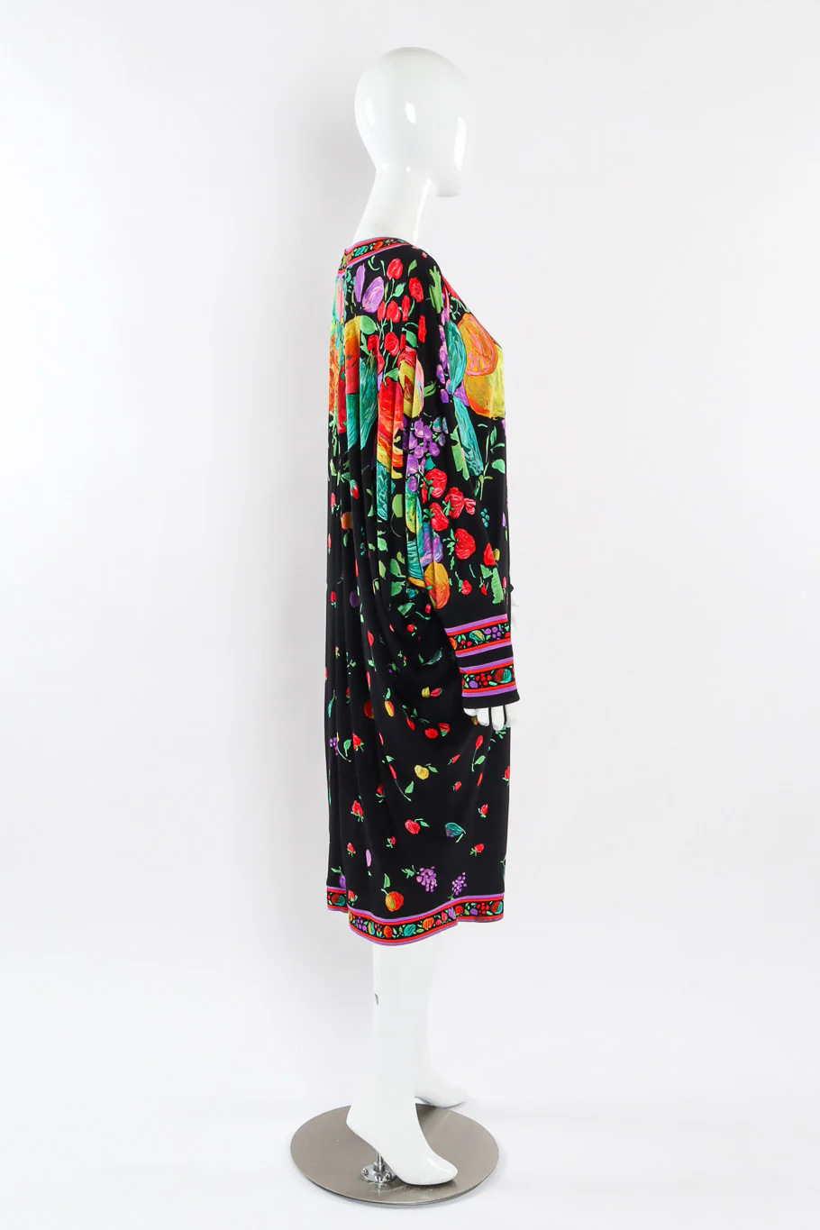 Fruit and Floral Dolman Dress - Image 4