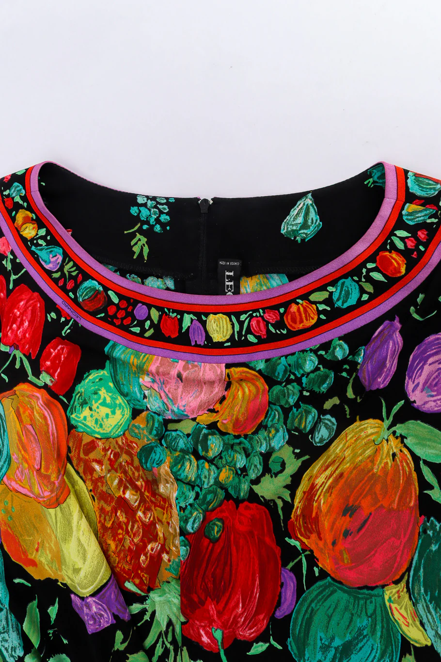 Fruit and Floral Dolman Dress - Image 7