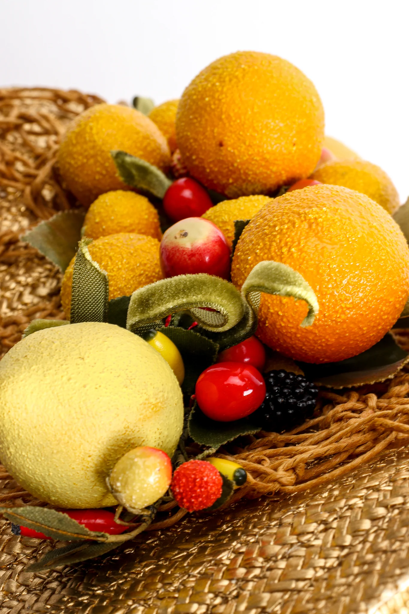 Citrus Basket Straw Hat - Image 13