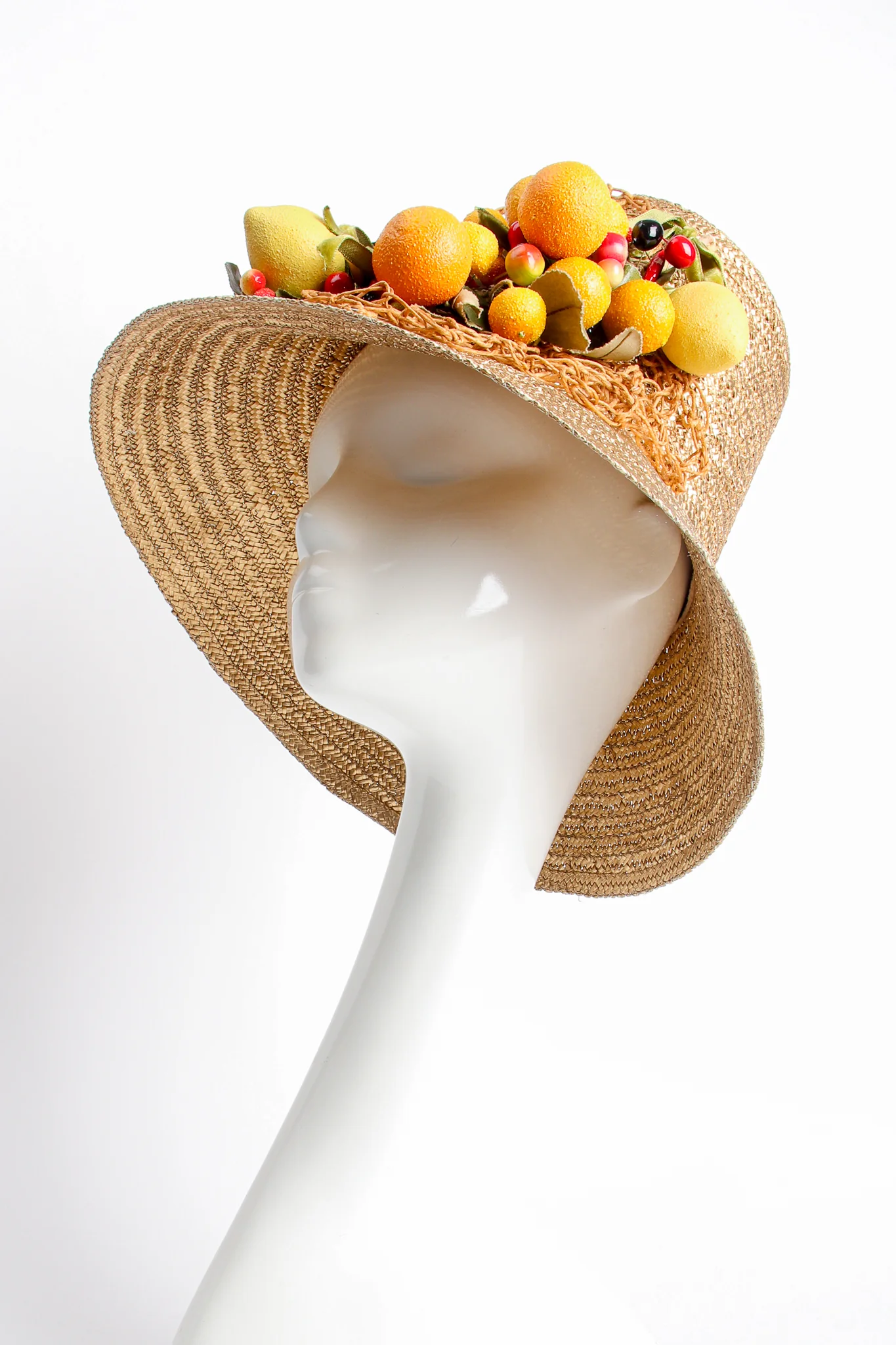 Citrus Basket Straw Hat - Image 3