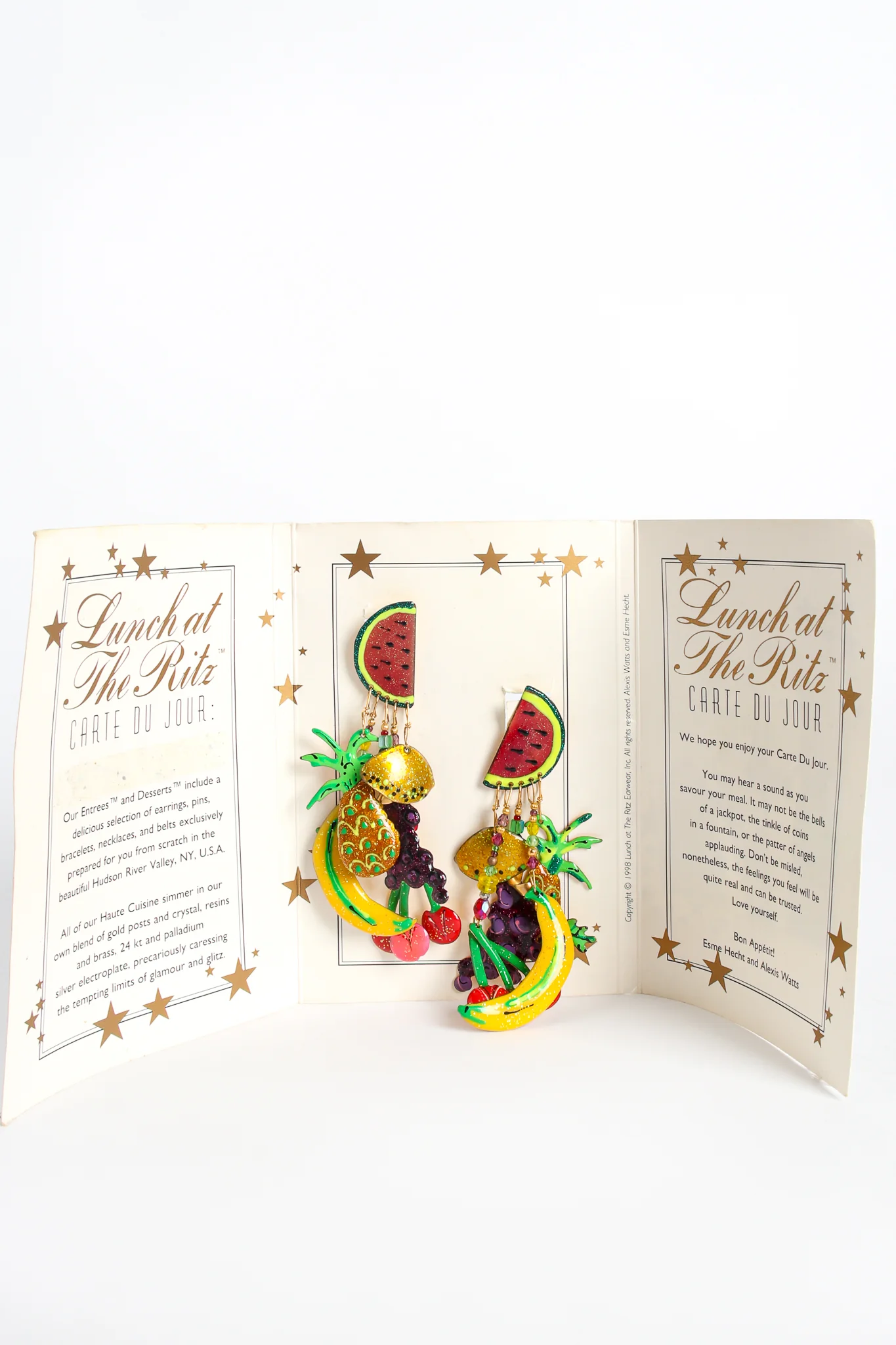 Fruit Cocktail Chandelier Earrings - Image 4