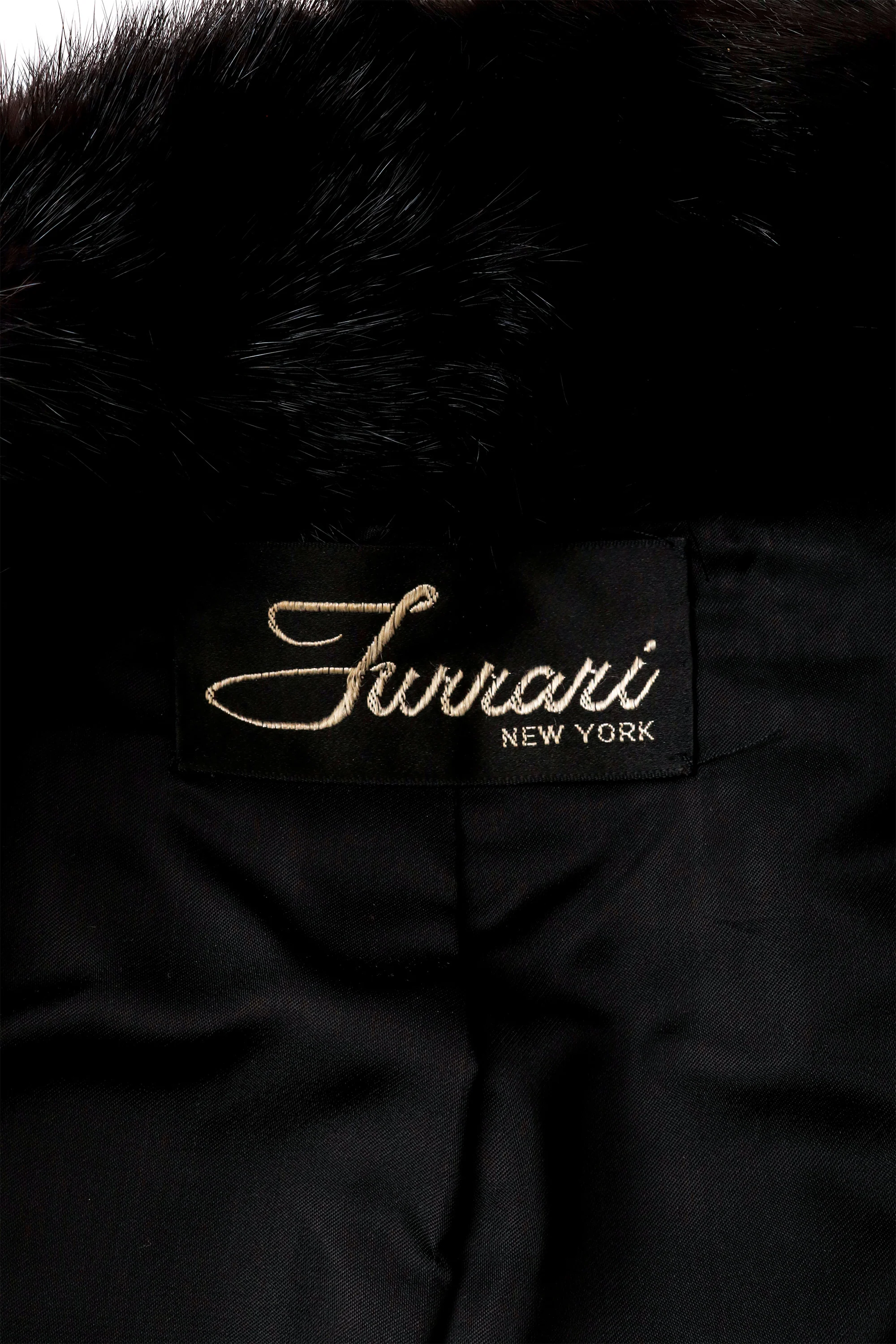 Fur Cocoon Coat - Image 6