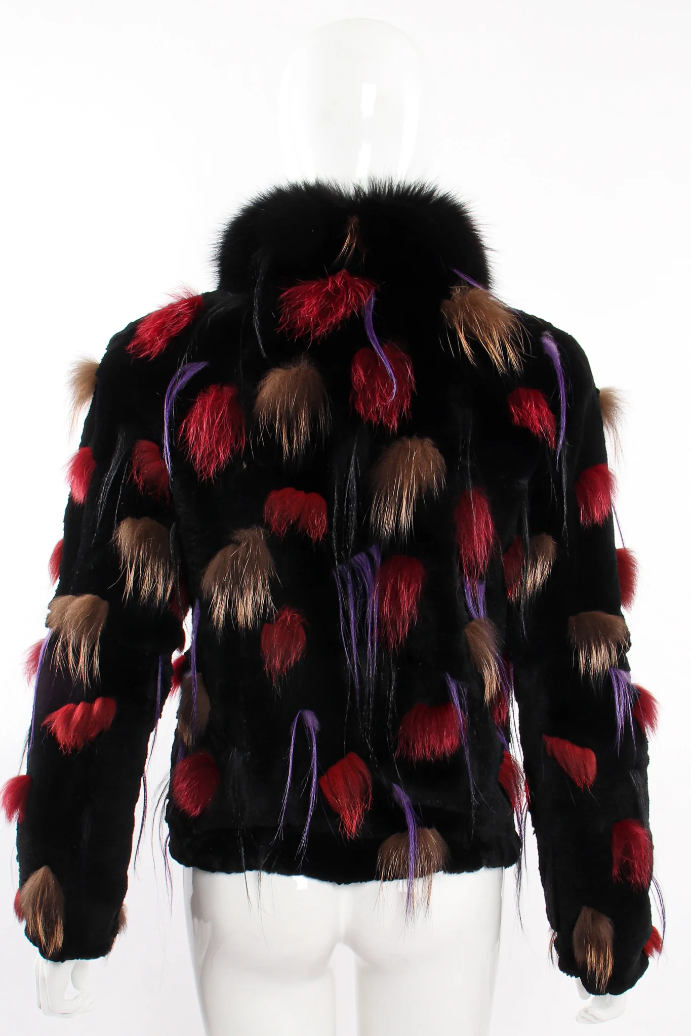 Fur Pom Puff Jacket - Image 10