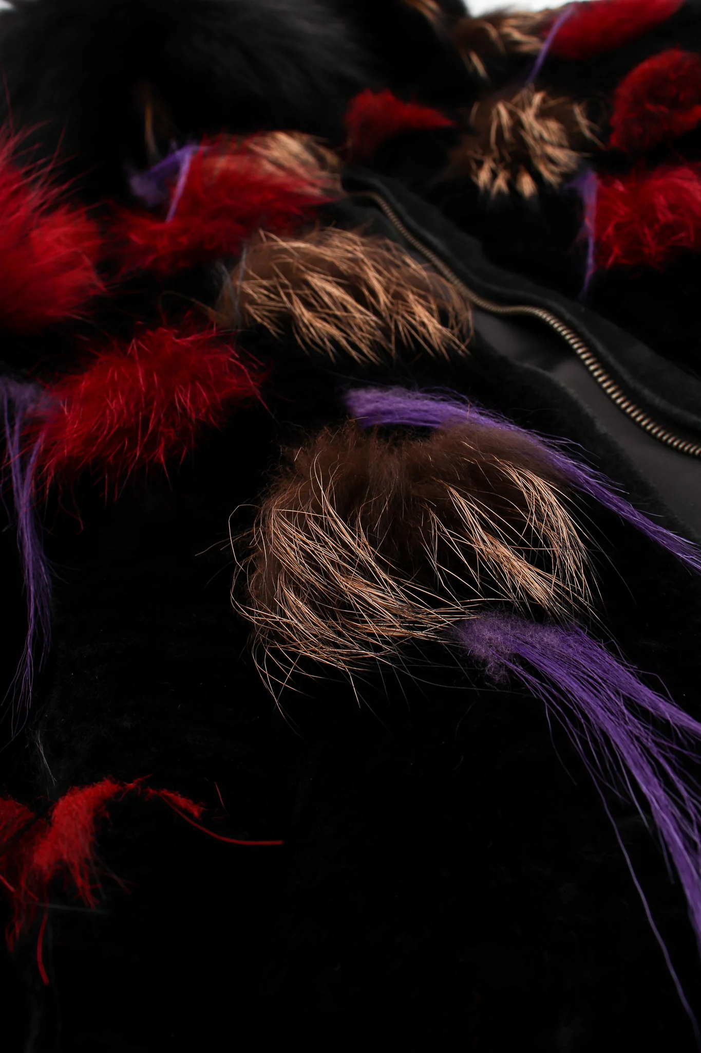 Fur Pom Puff Jacket - Image 14