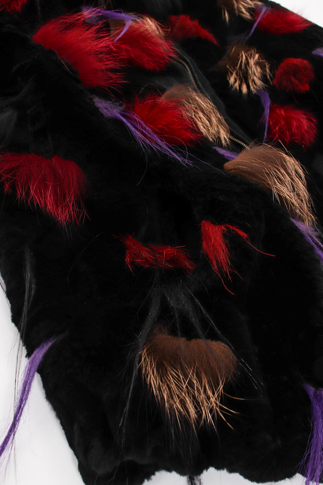 Fur Pom Puff Jacket - Image 15