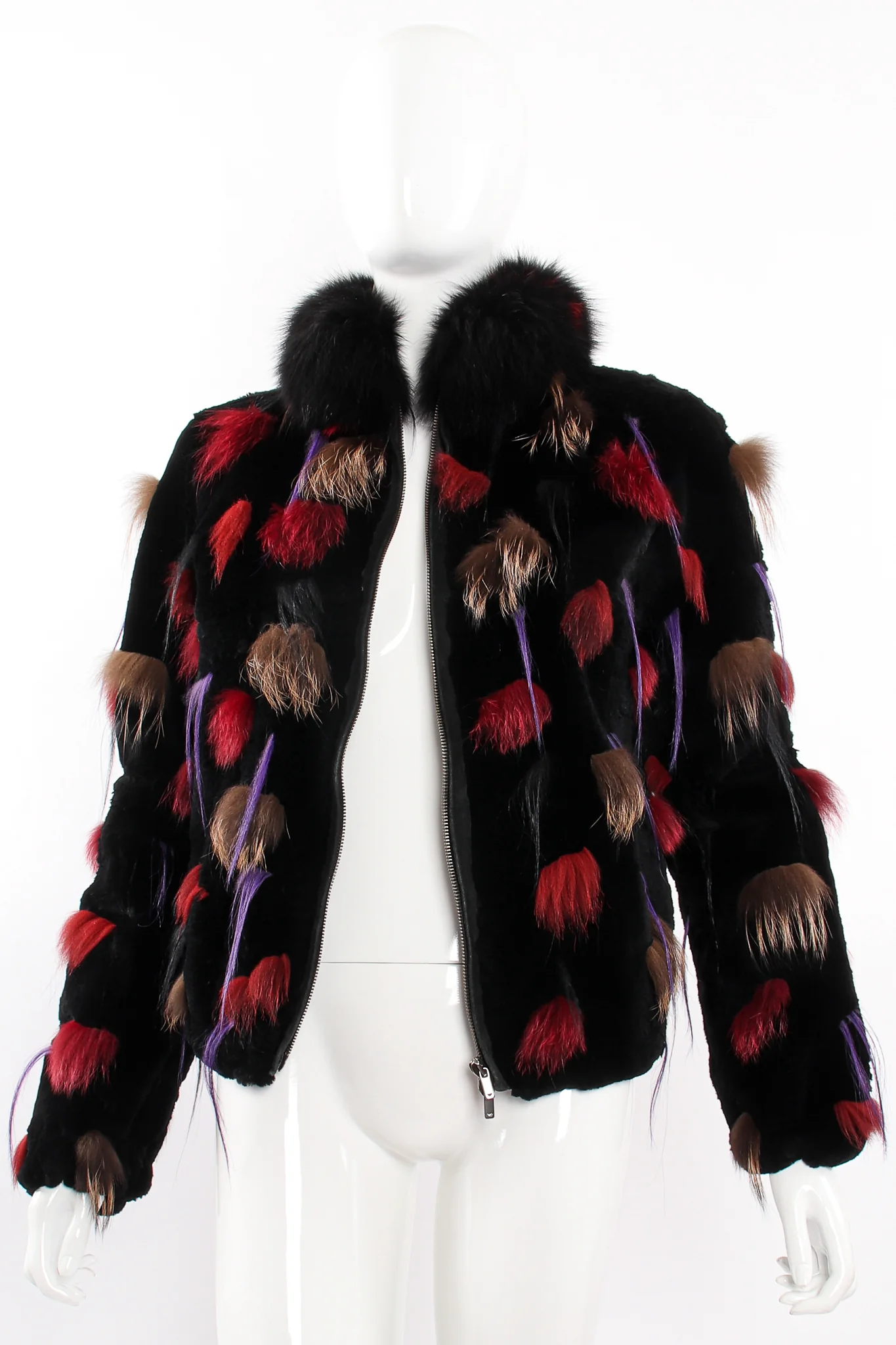 Fur Pom Puff Jacket - Image 8