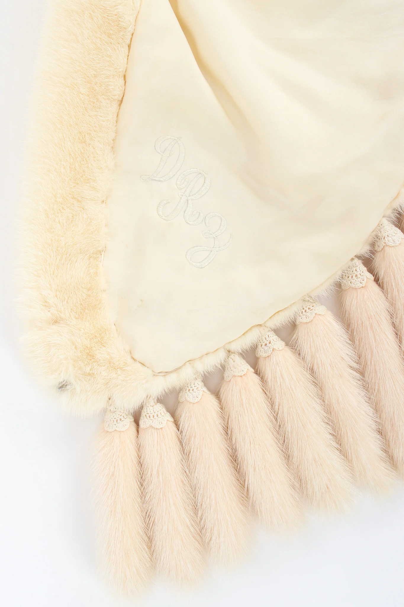 Fur Tail Drape Shawl - Image 8